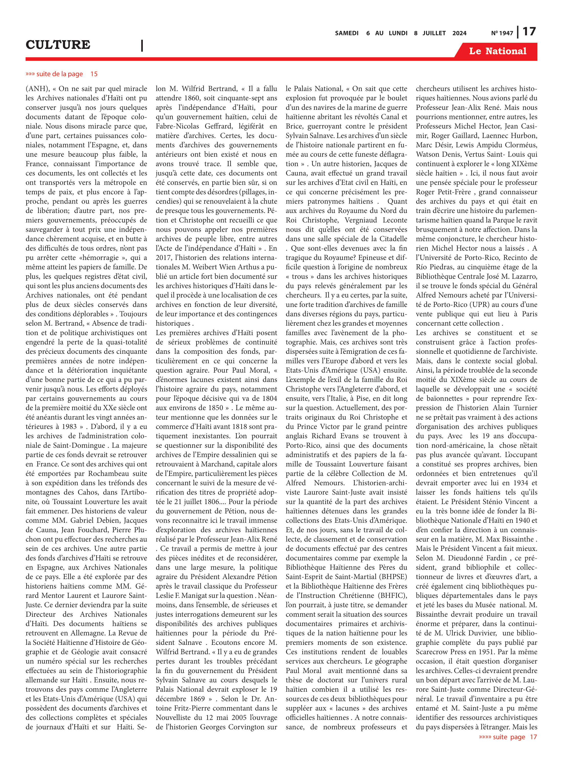 Page 17 de l'édition 1947