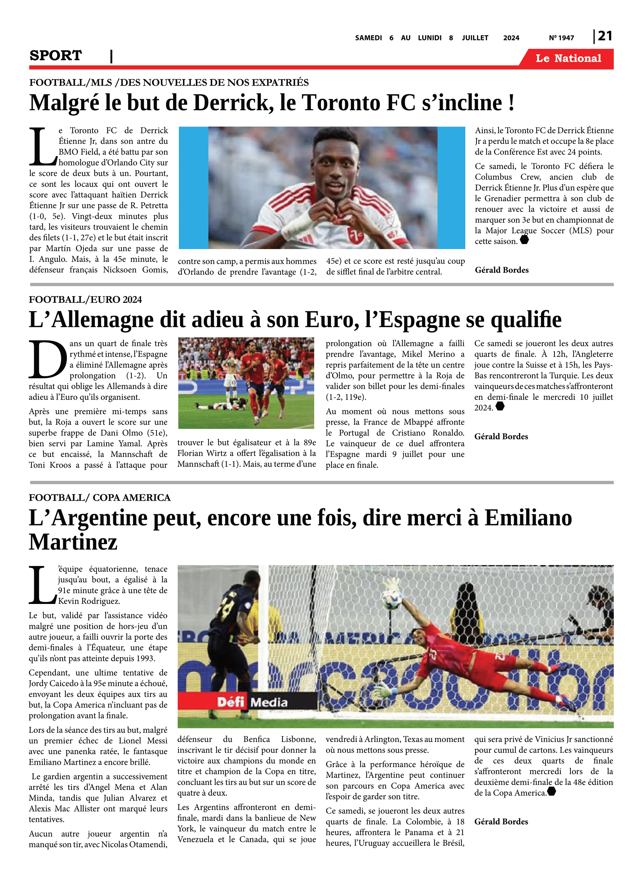 Page 21 de l'édition 1947