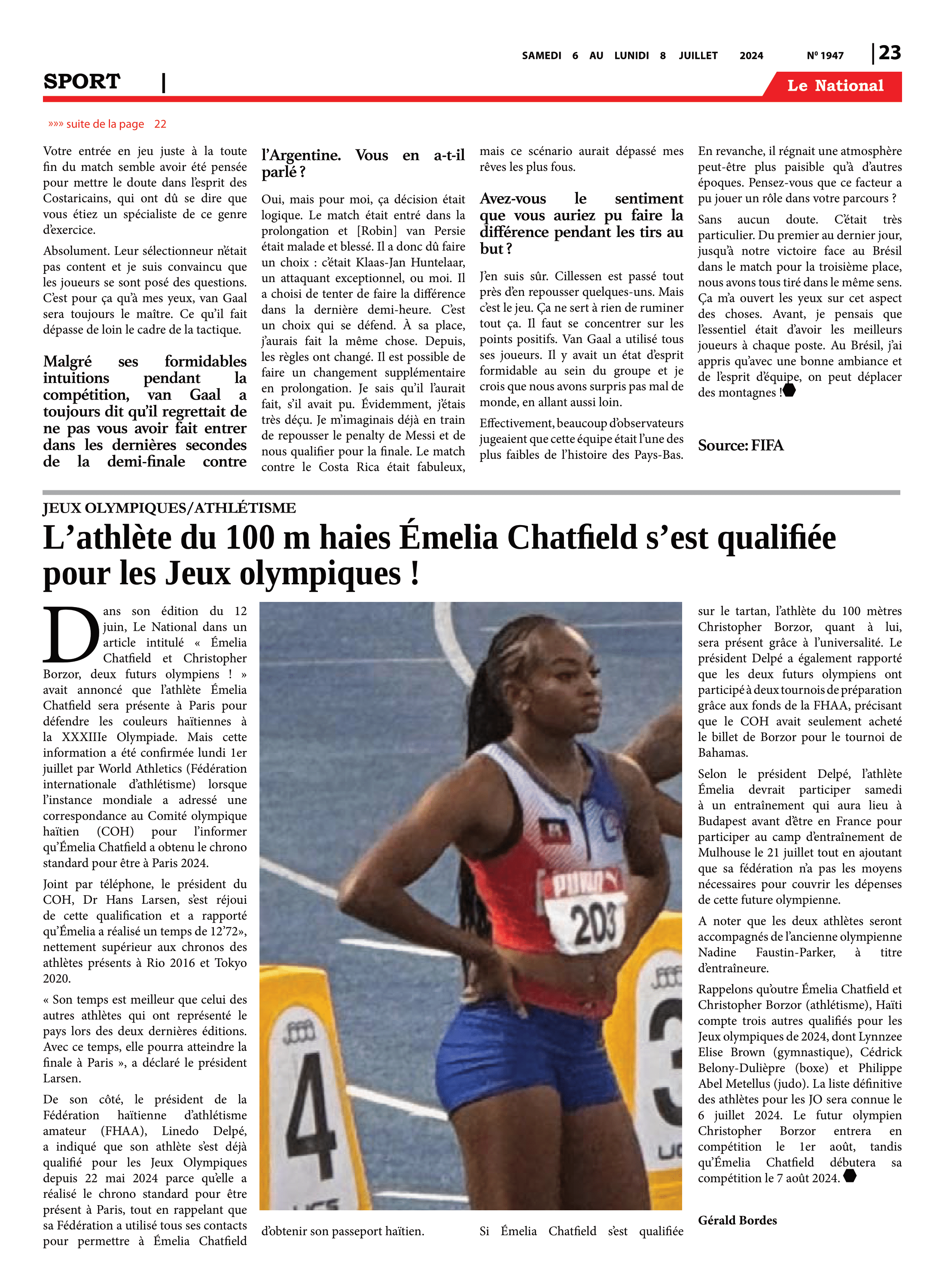 Page 23 de l'édition 1947