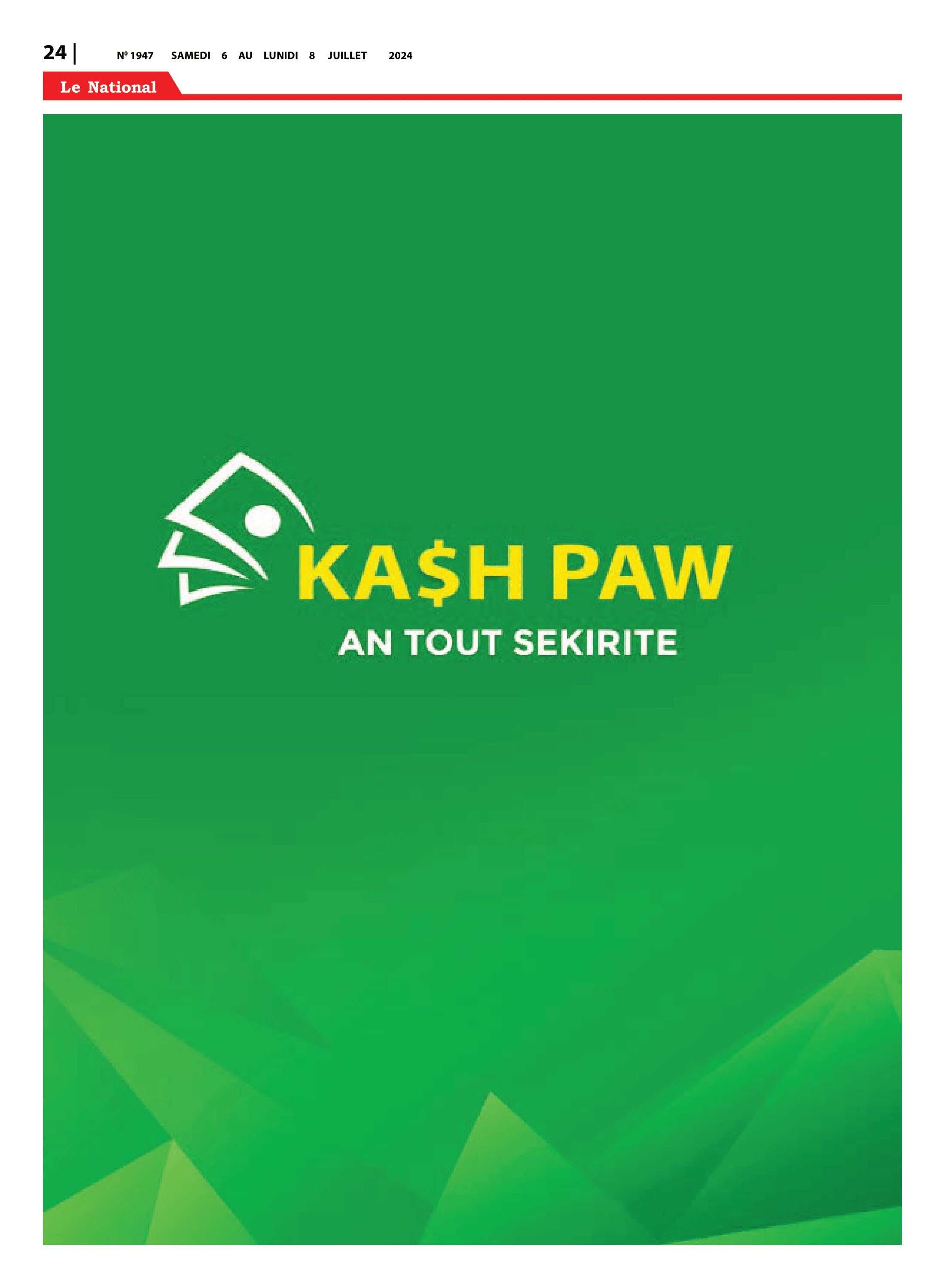 Page 24 de l'édition 1947