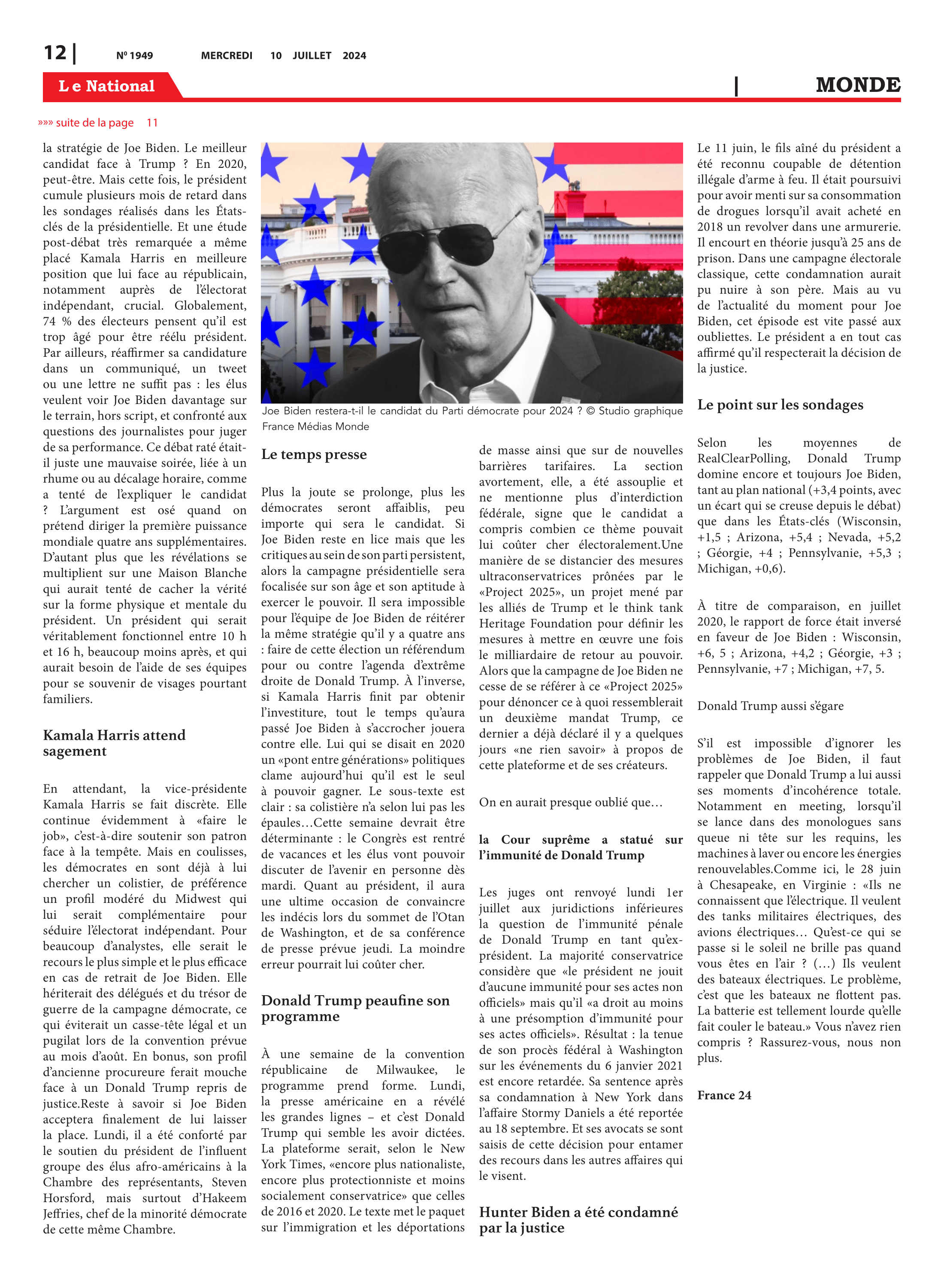 Page 12 de l'édition 1949