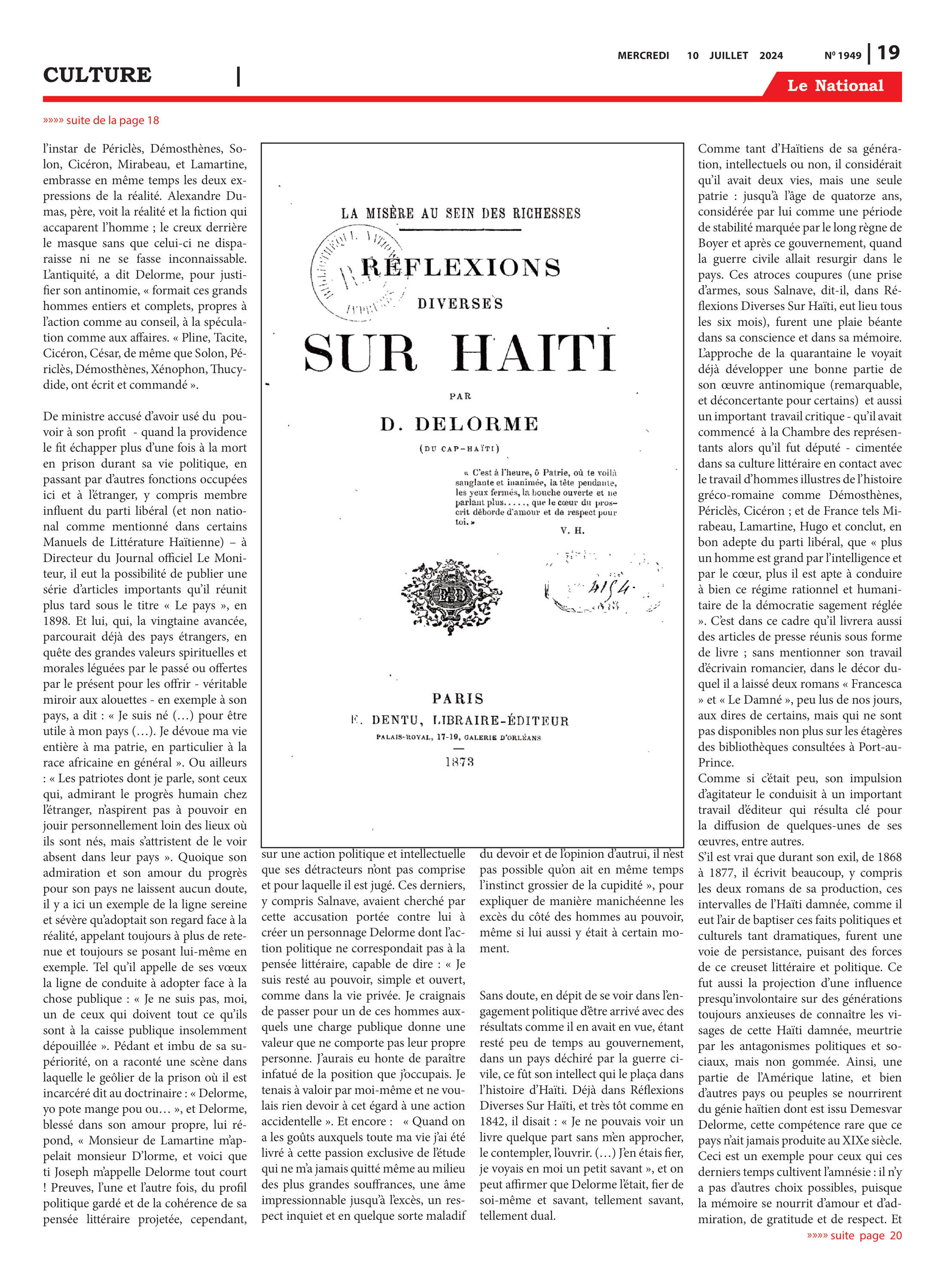 Page 19 de l'édition 1949