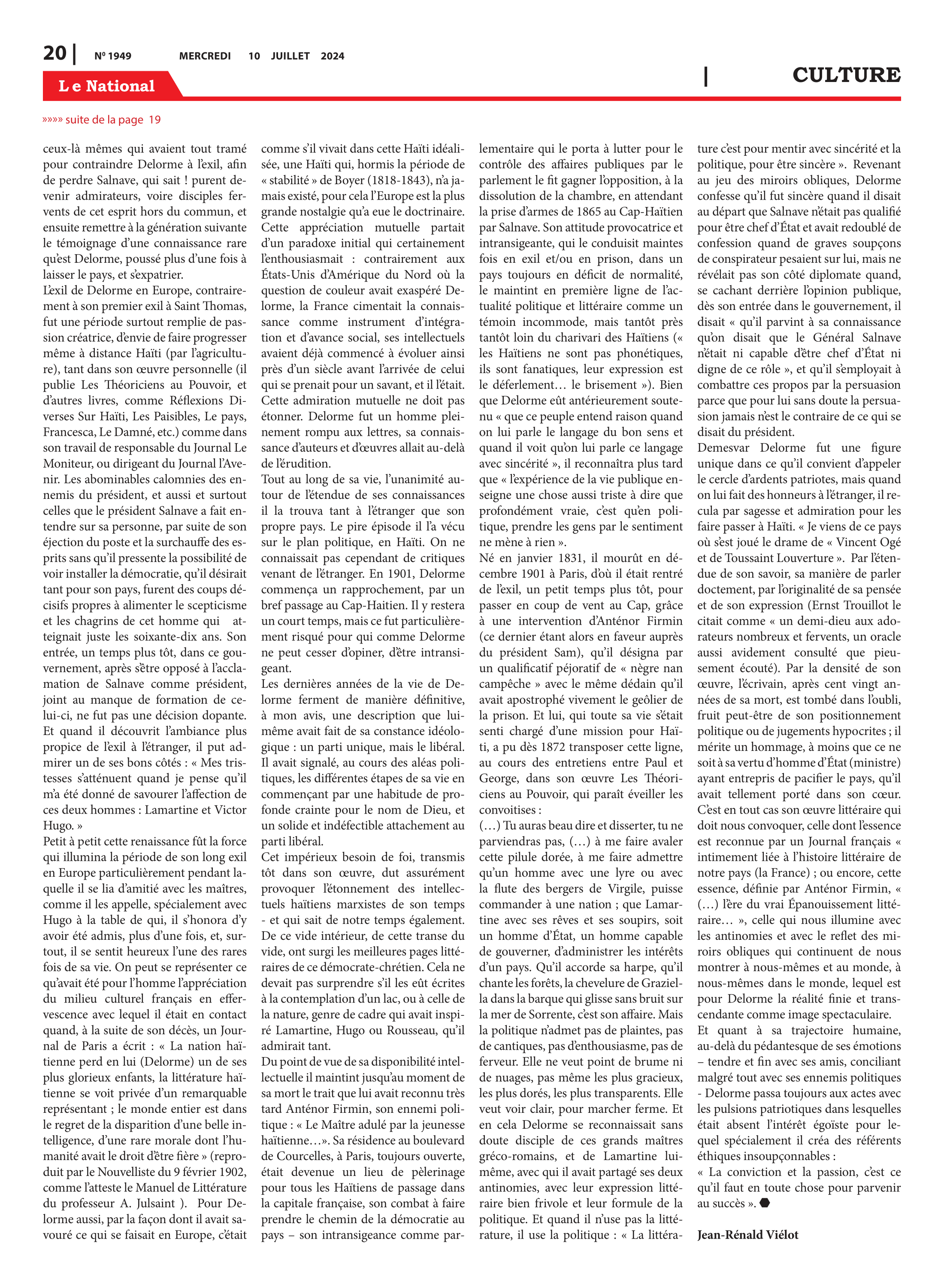 Page 20 de l'édition 1949