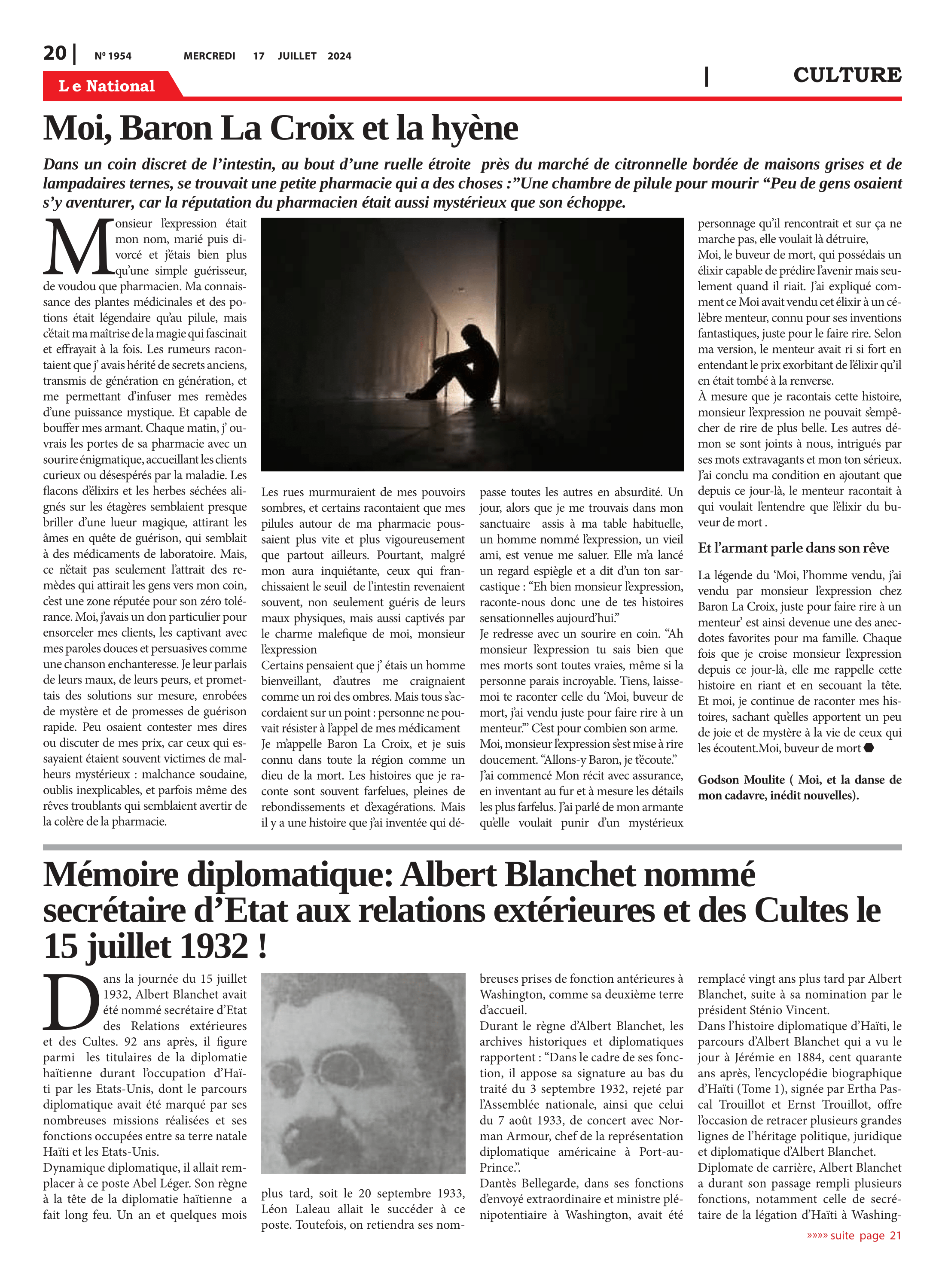 Page 20 de l'édition 1954