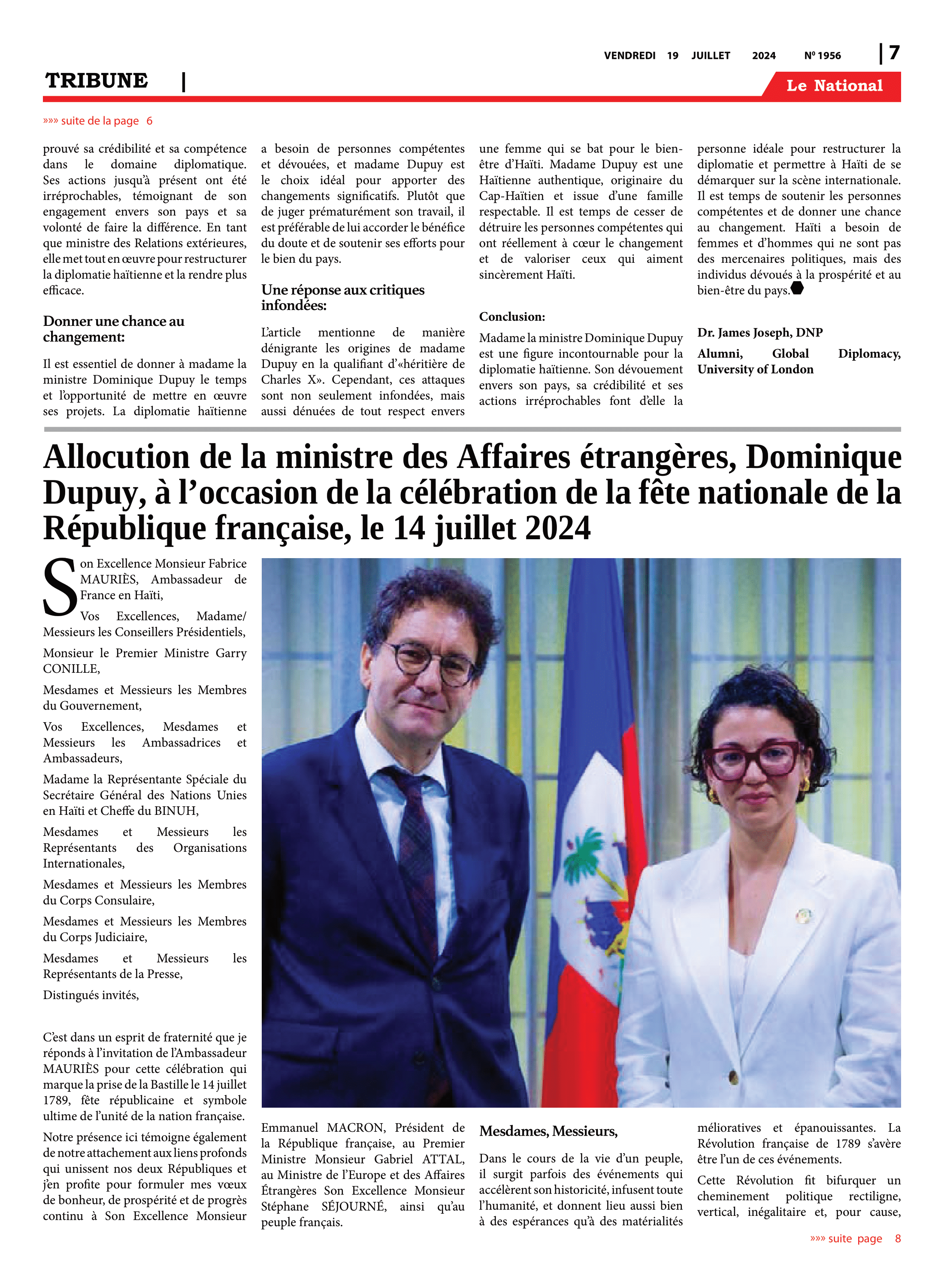 Page 7 de l'édition 1956