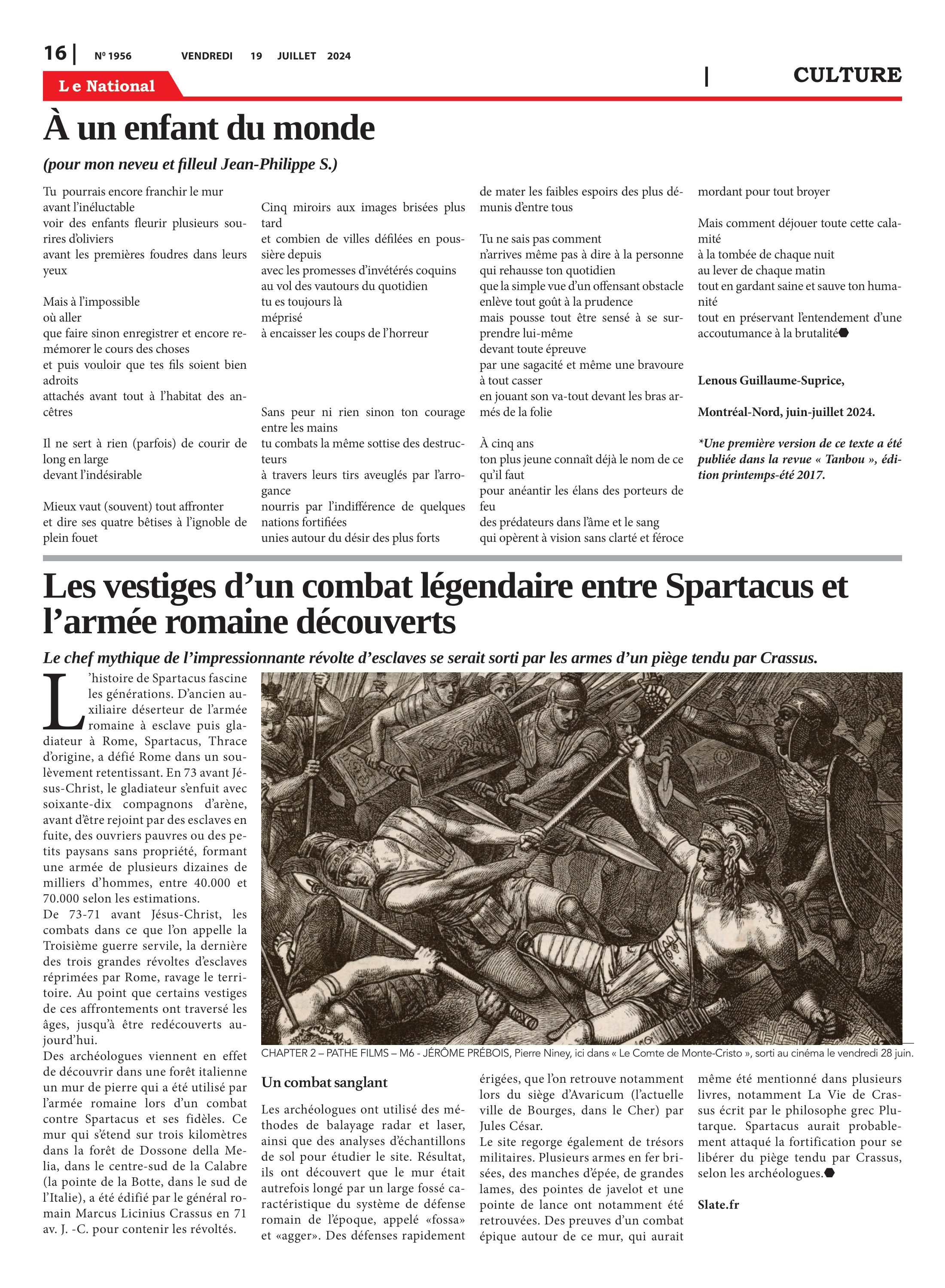 Page 16 de l'édition 1956