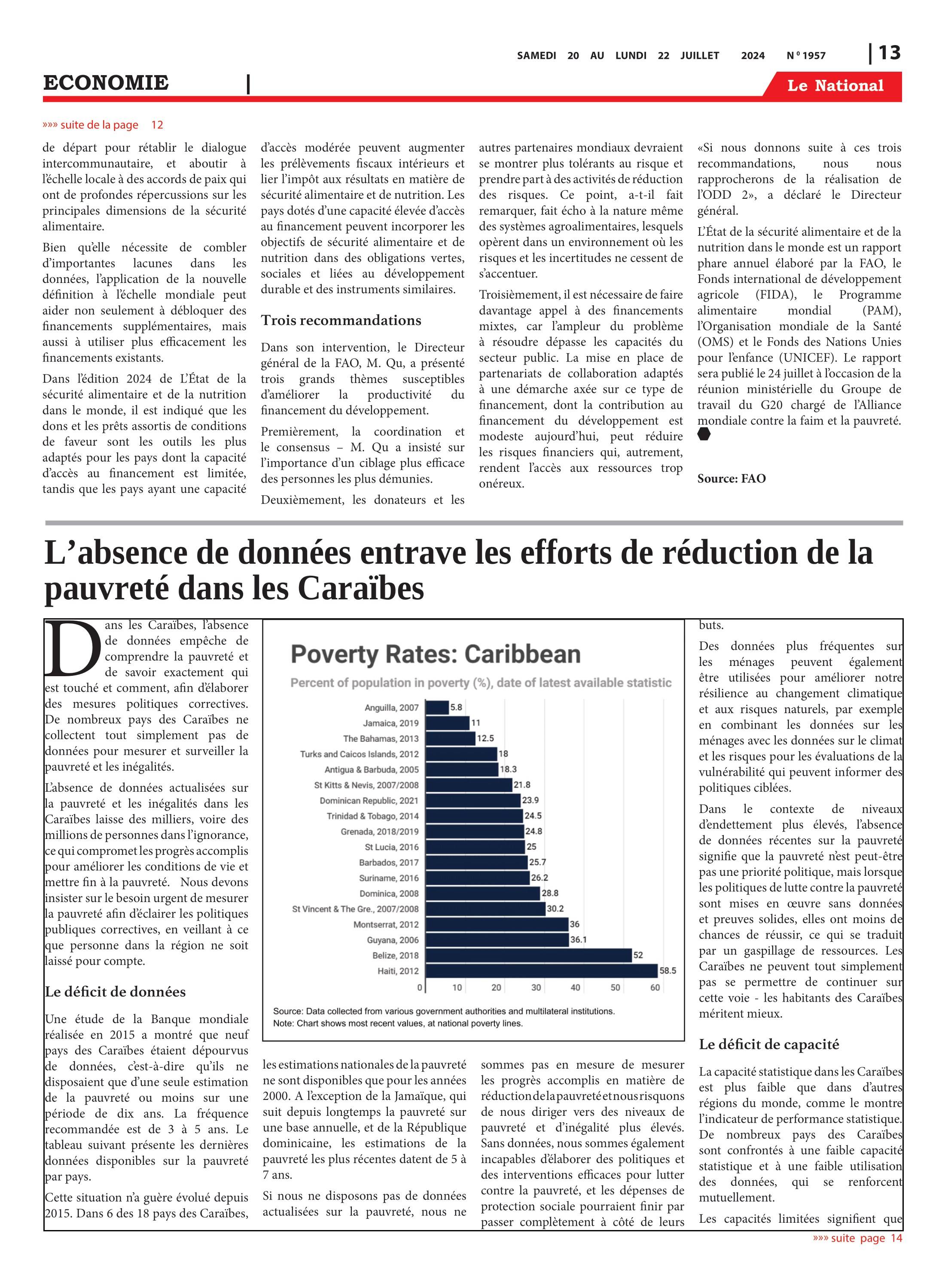 Page 13 de l'édition 1957
