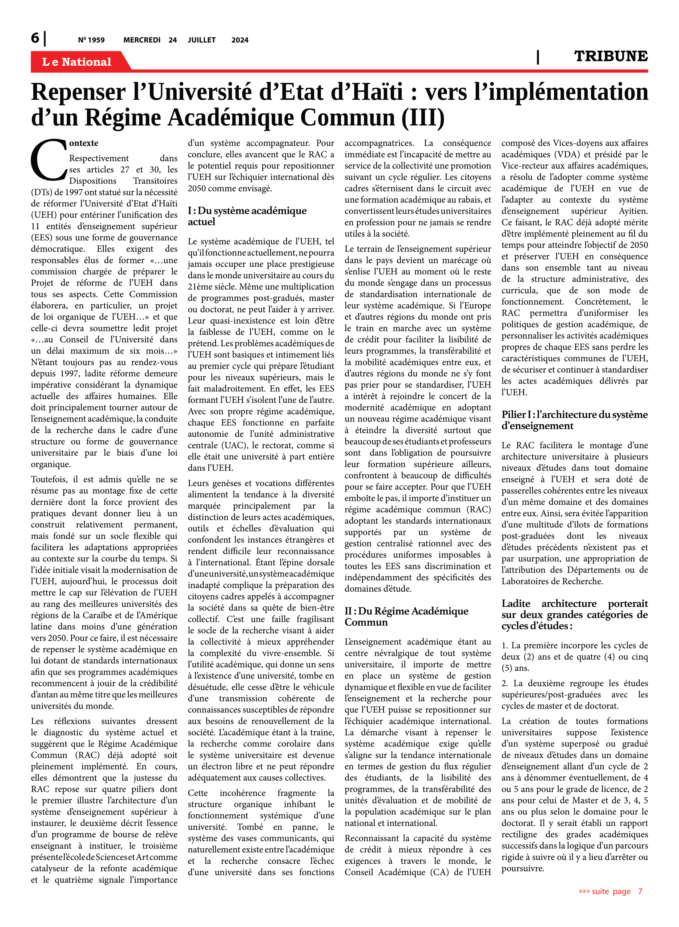 Page 6 de l'édition 1959