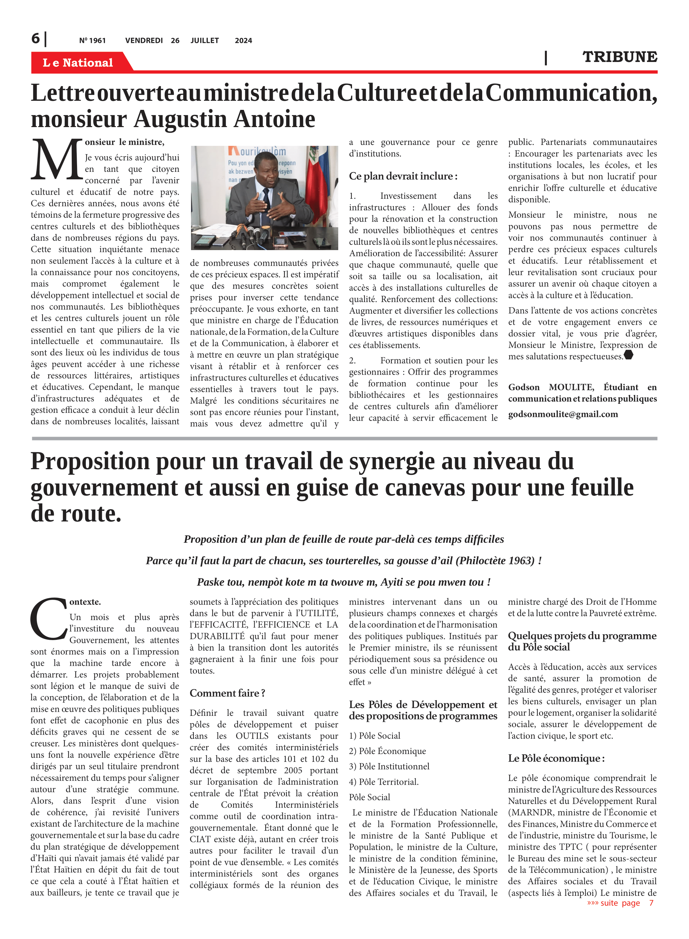 Page 6 de l'édition 1961
