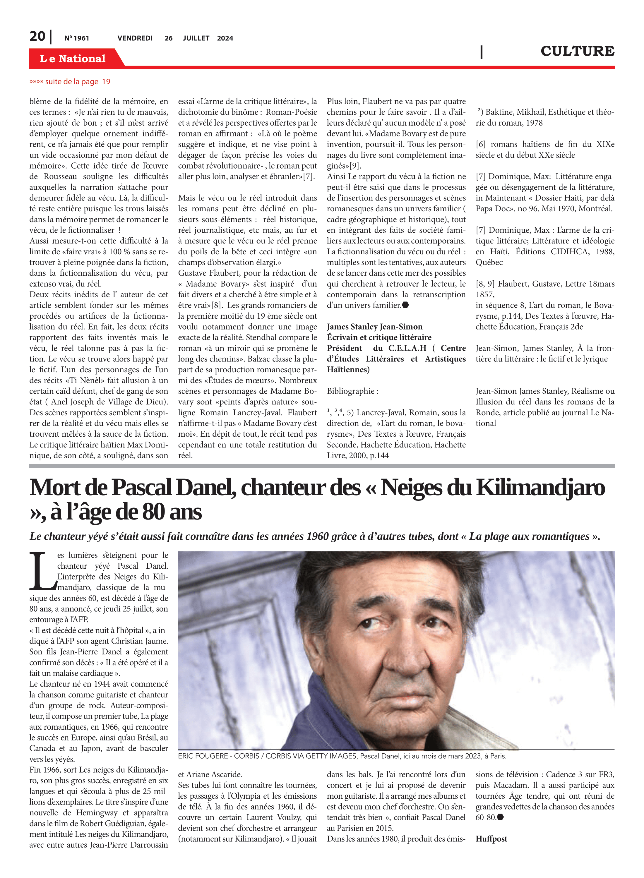 Page 20 de l'édition 1961