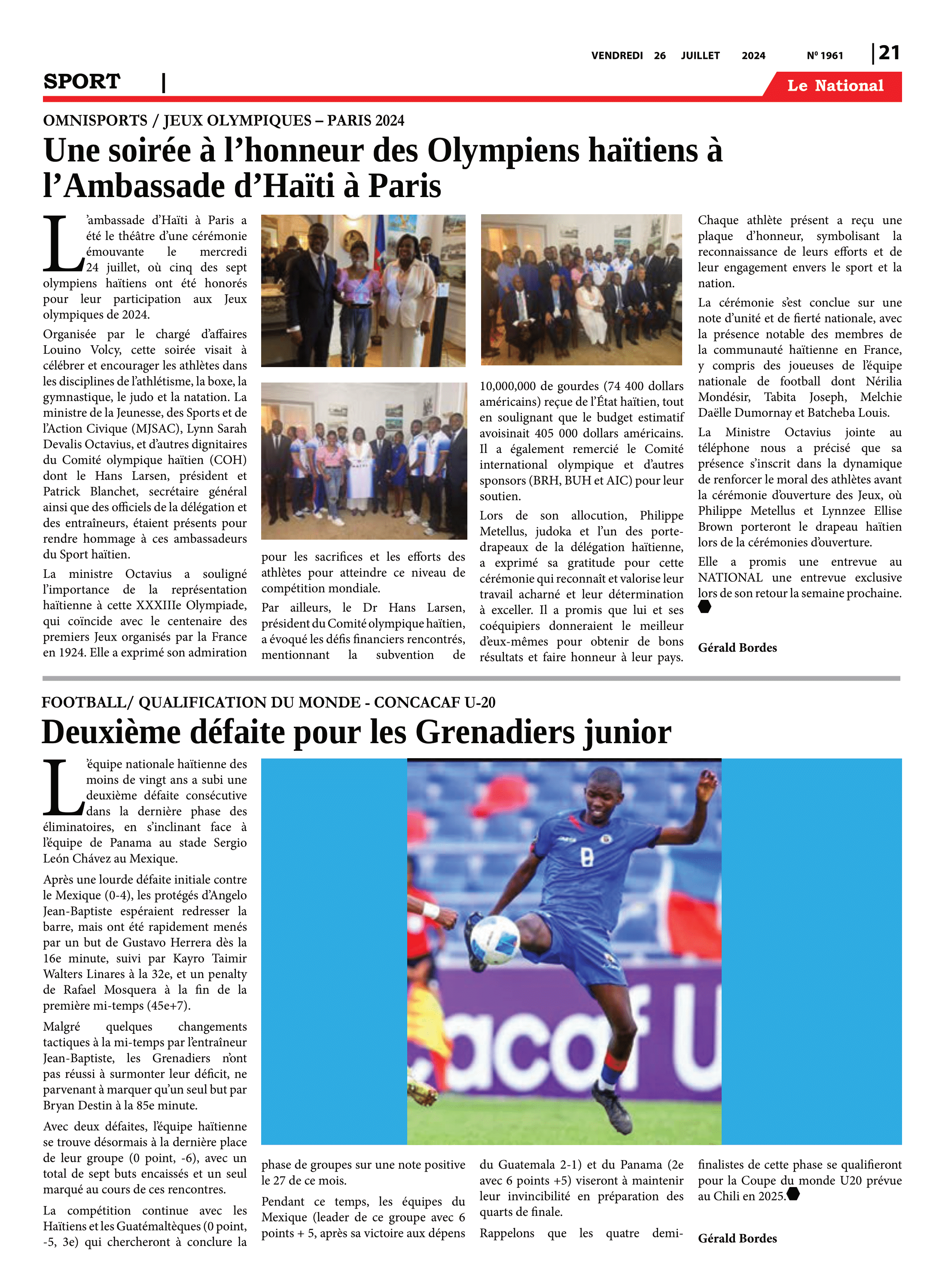 Page 21 de l'édition 1961