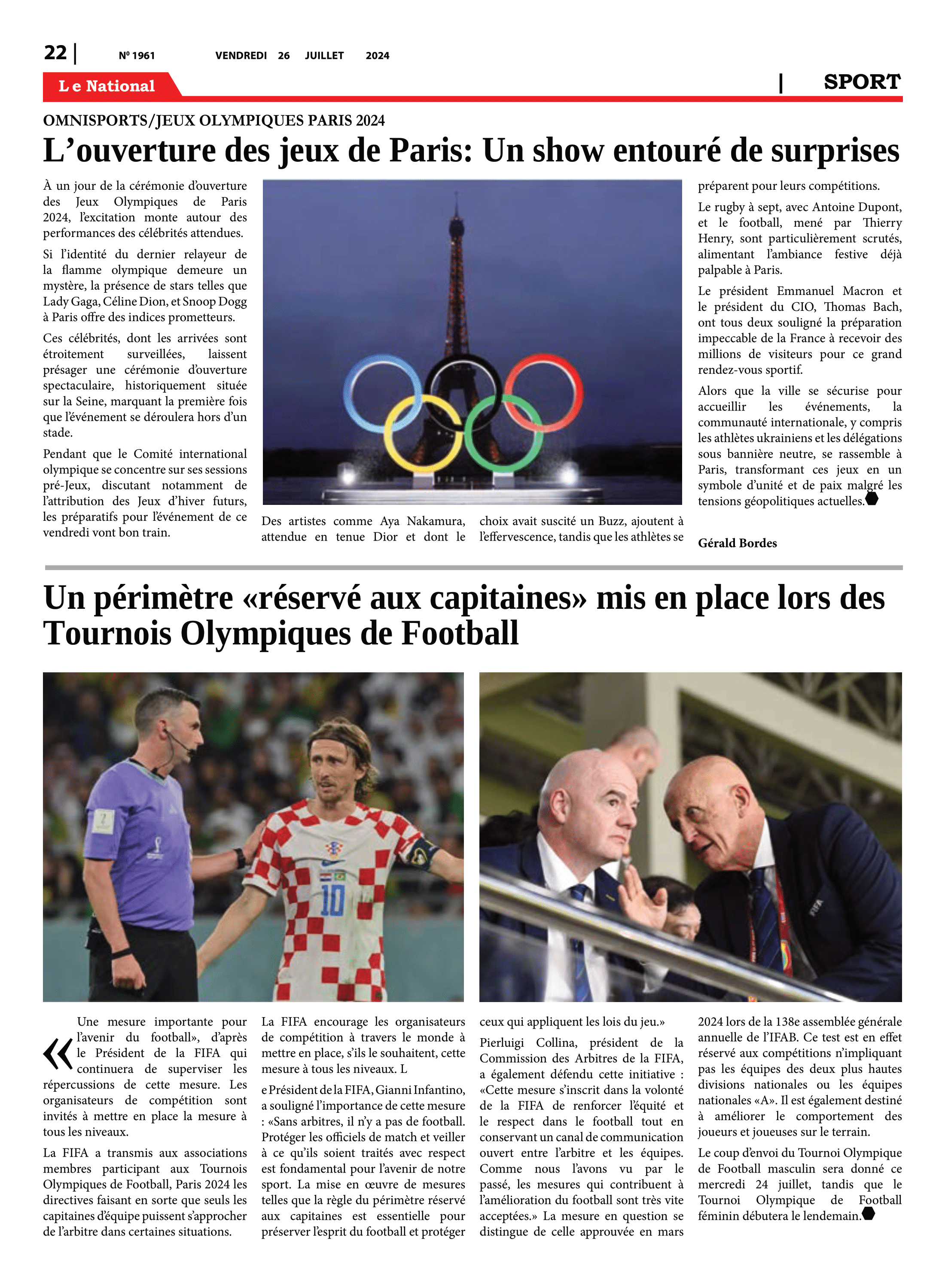 Page 22 de l'édition 1961