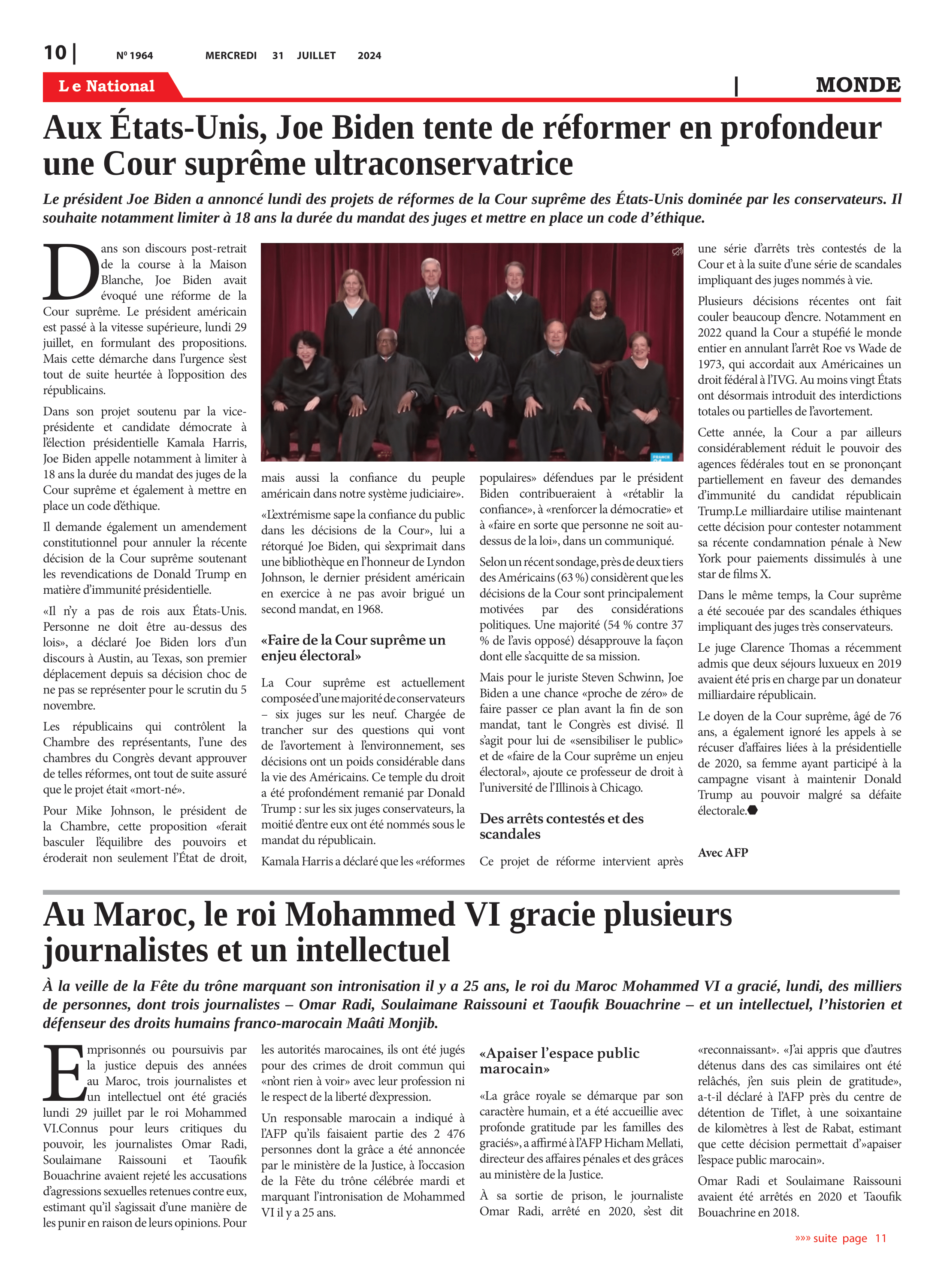 Page 10 de l'édition 1964