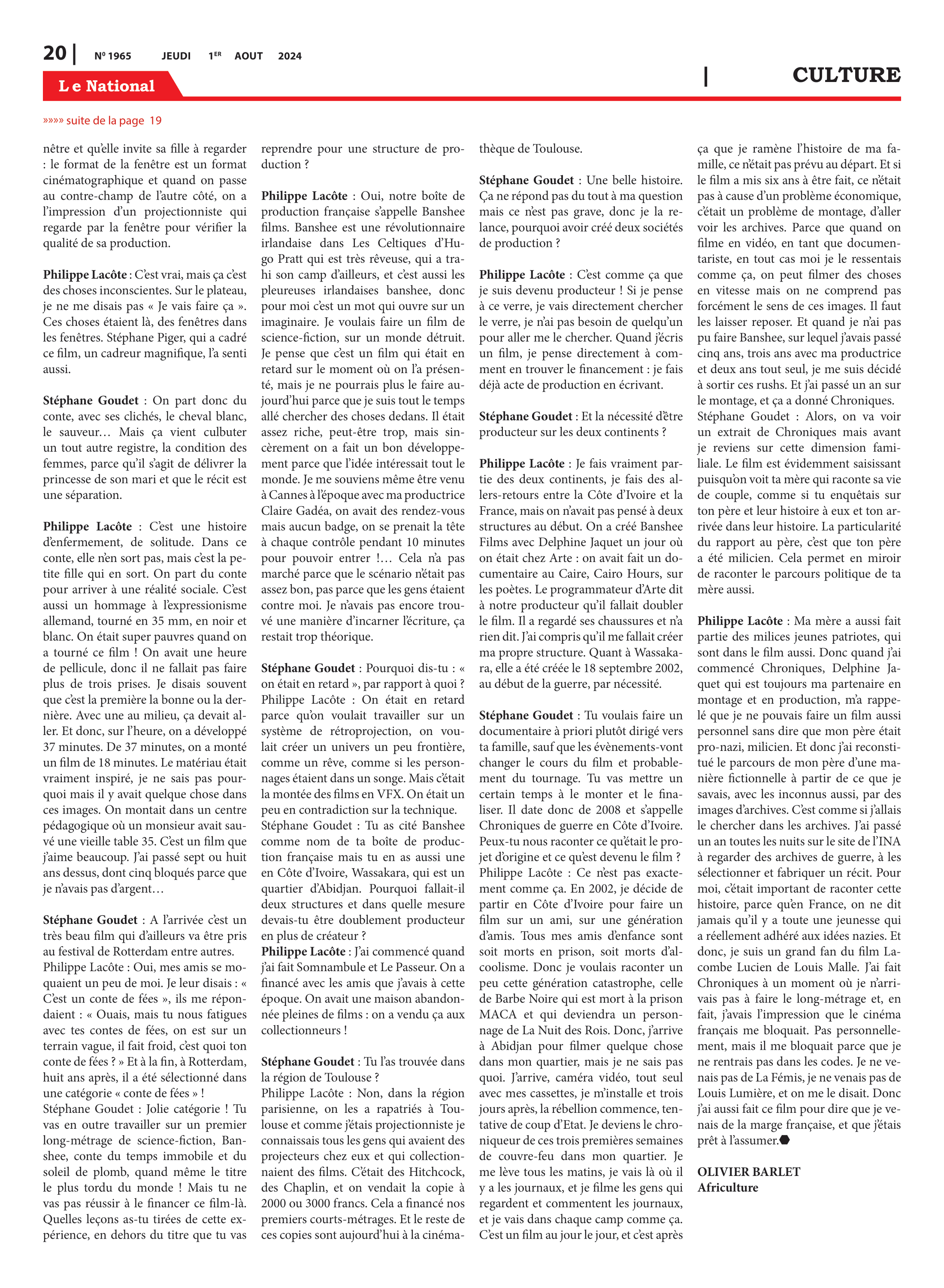 Page 20 de l'édition 1965