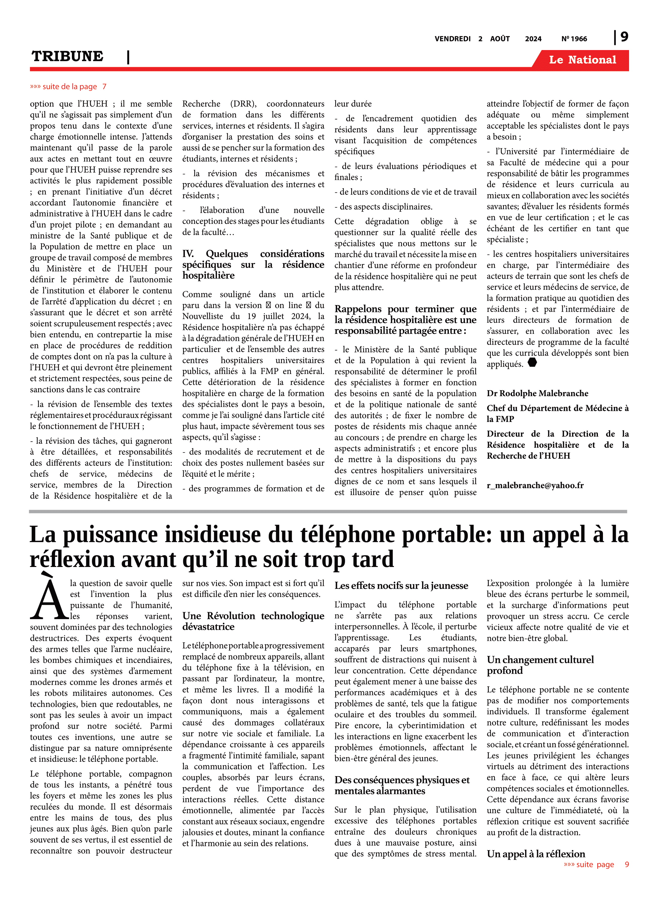 Page 9 de l'édition 1966