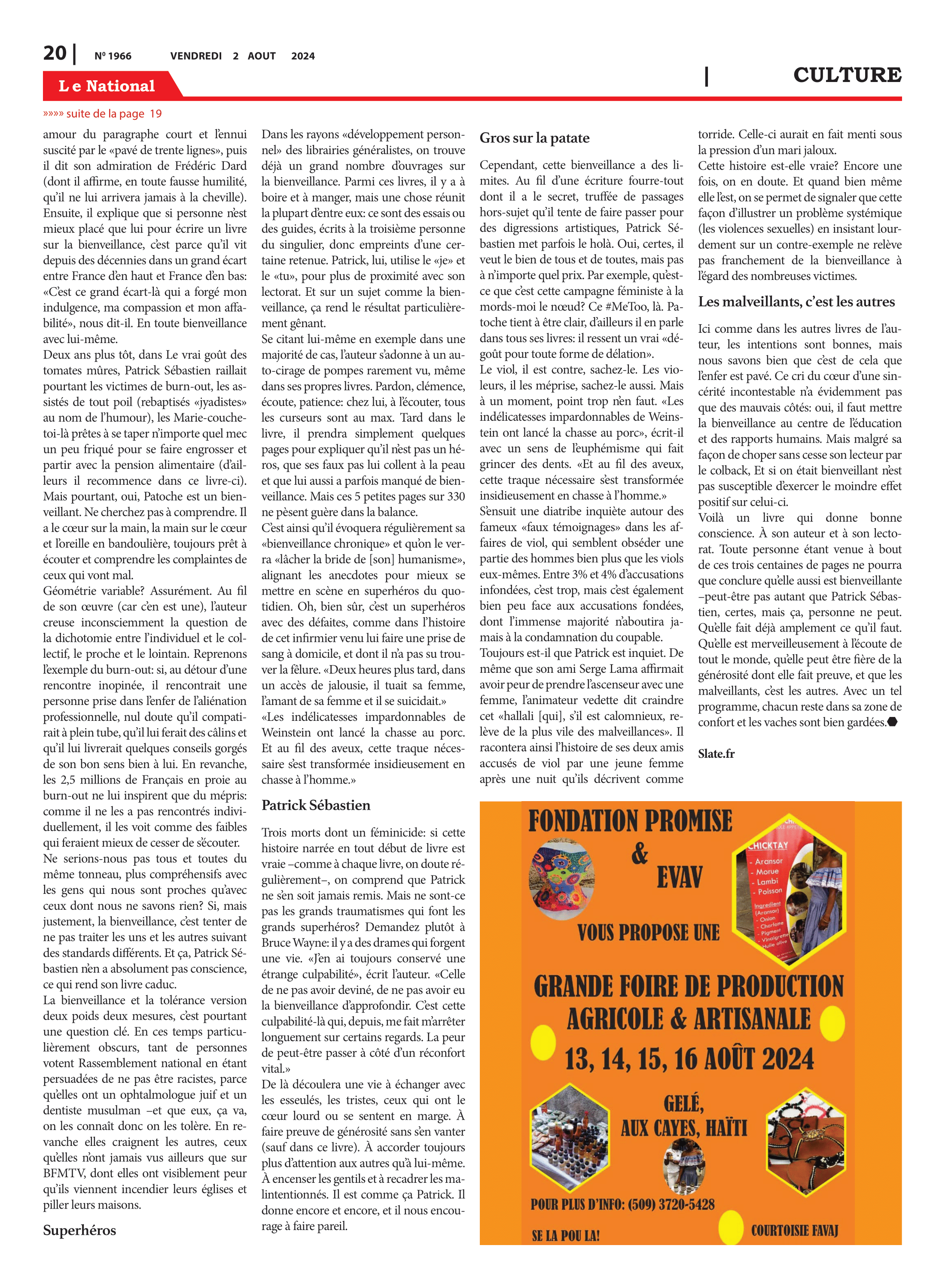 Page 20 de l'édition 1966