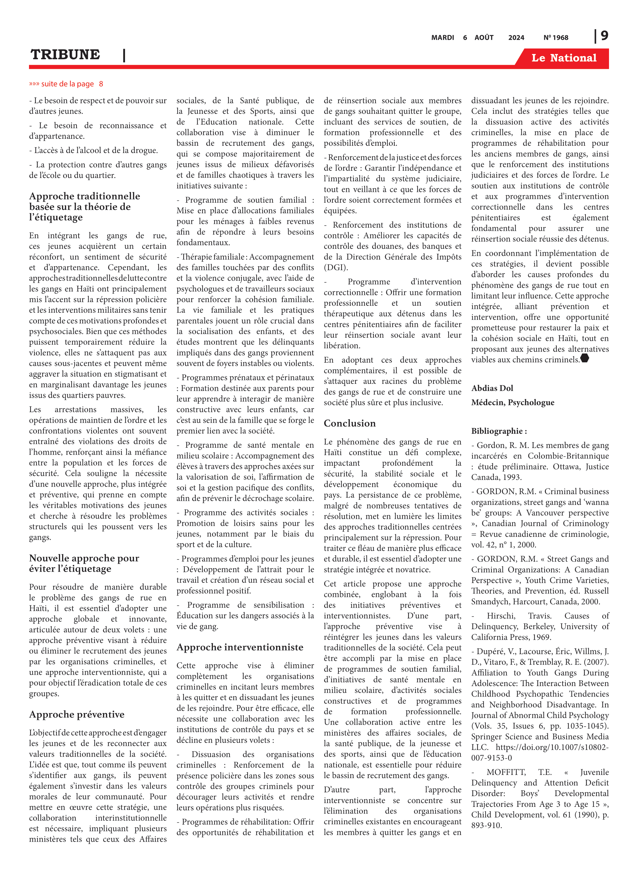 Page 9 de l'édition 1968