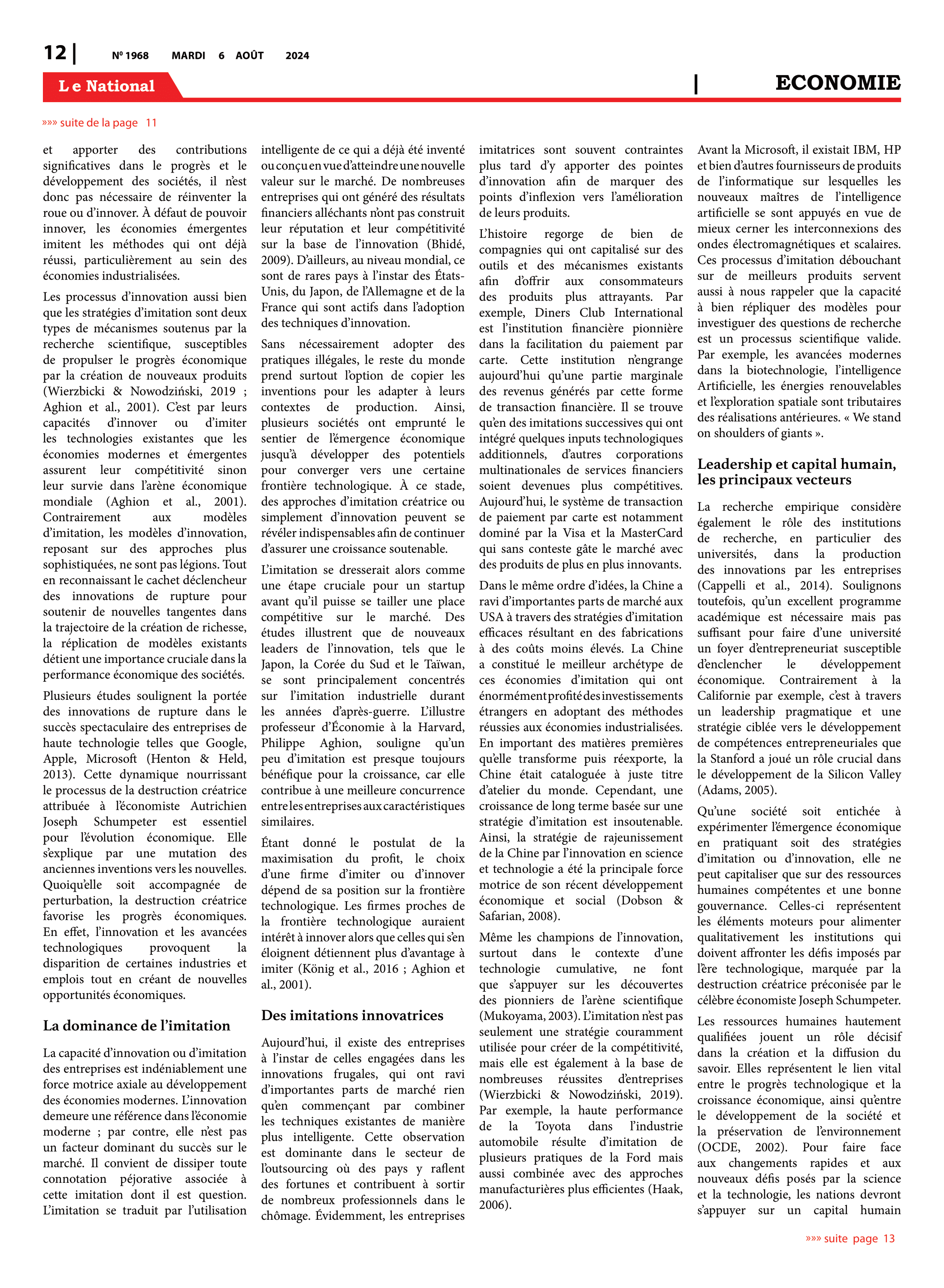Page 12 de l'édition 1968