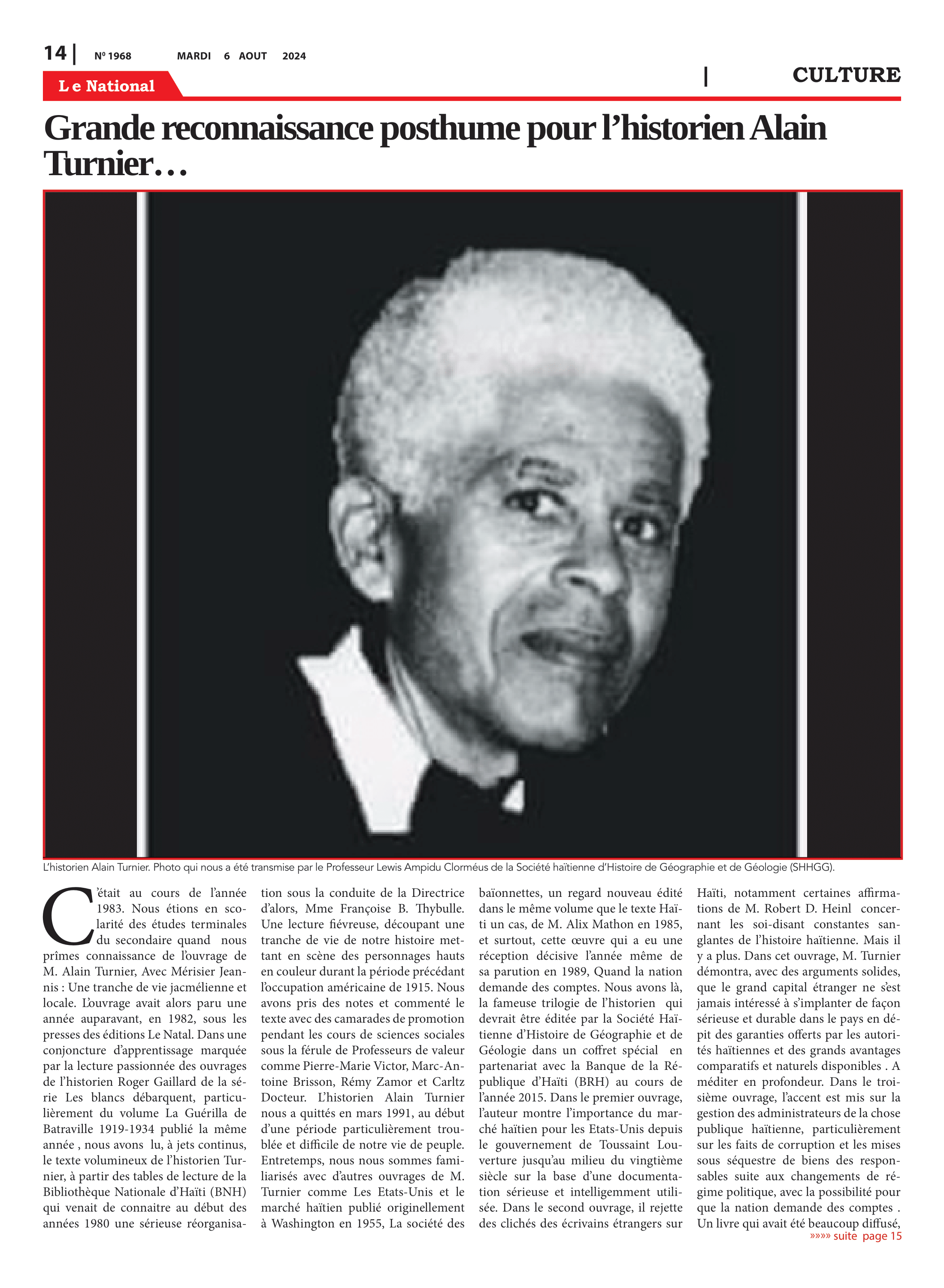 Page 14 de l'édition 1968