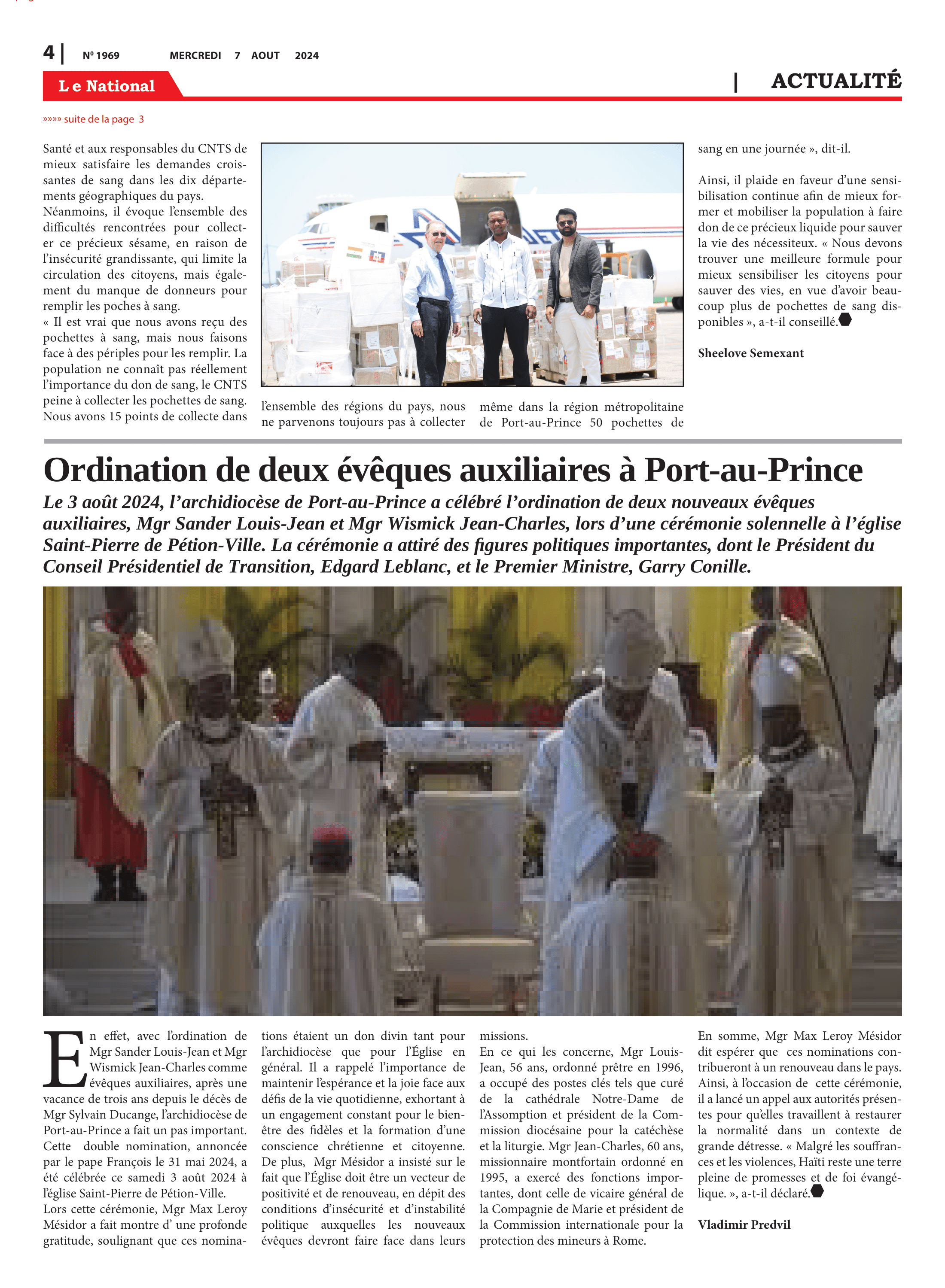 Page 4 de l'édition 1969