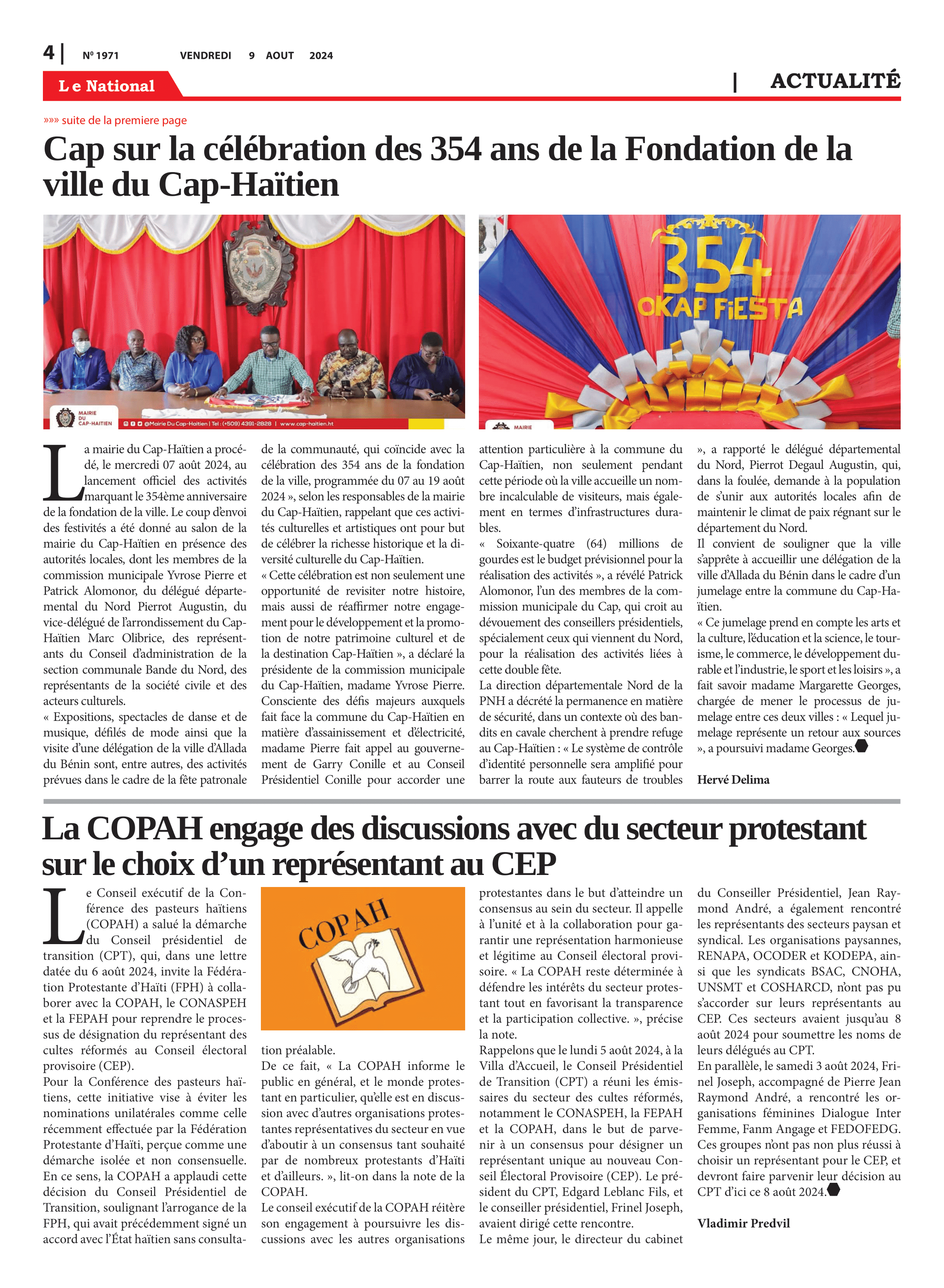 Page 4 de l'édition 1971