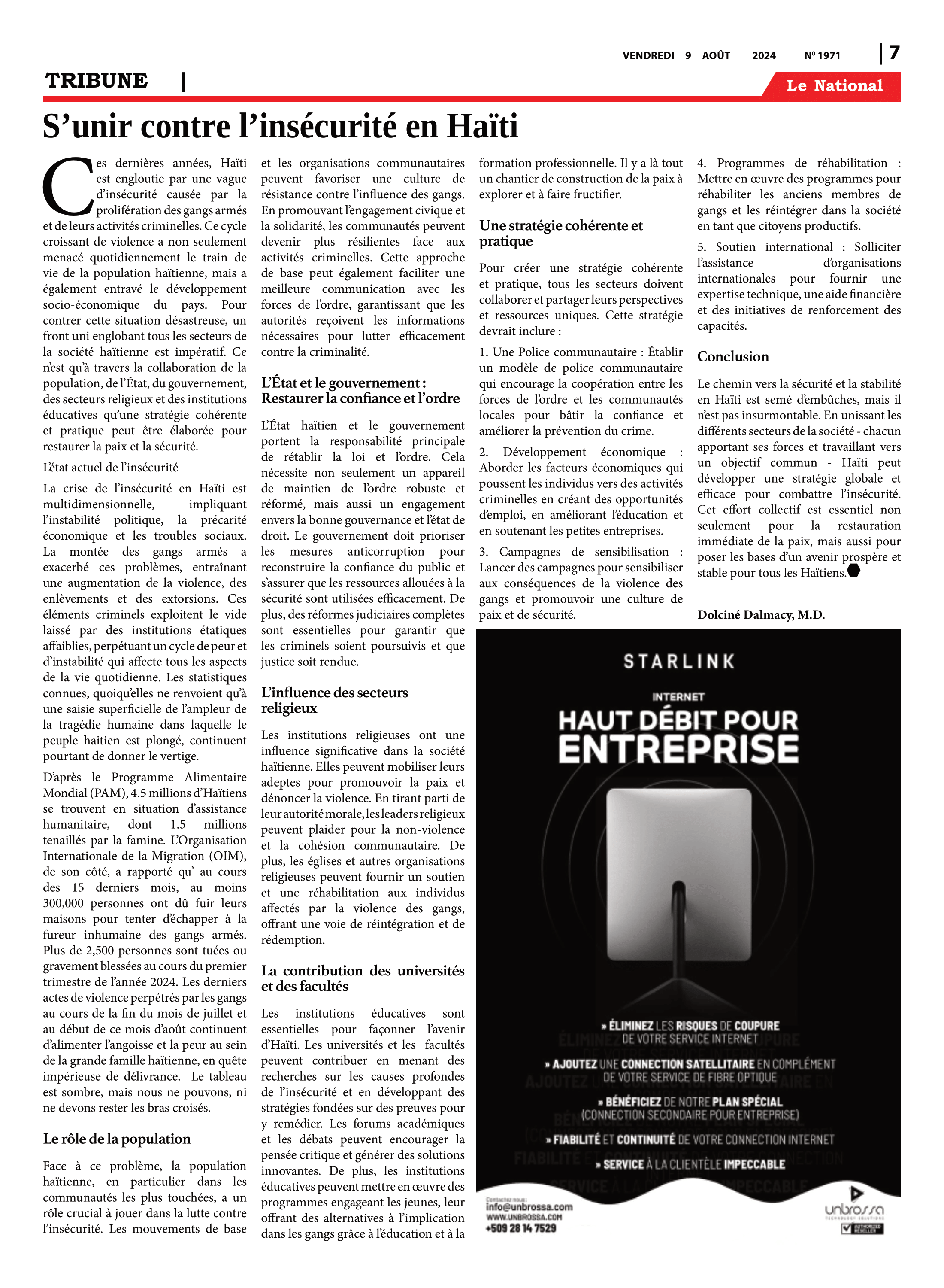 Page 7 de l'édition 1971