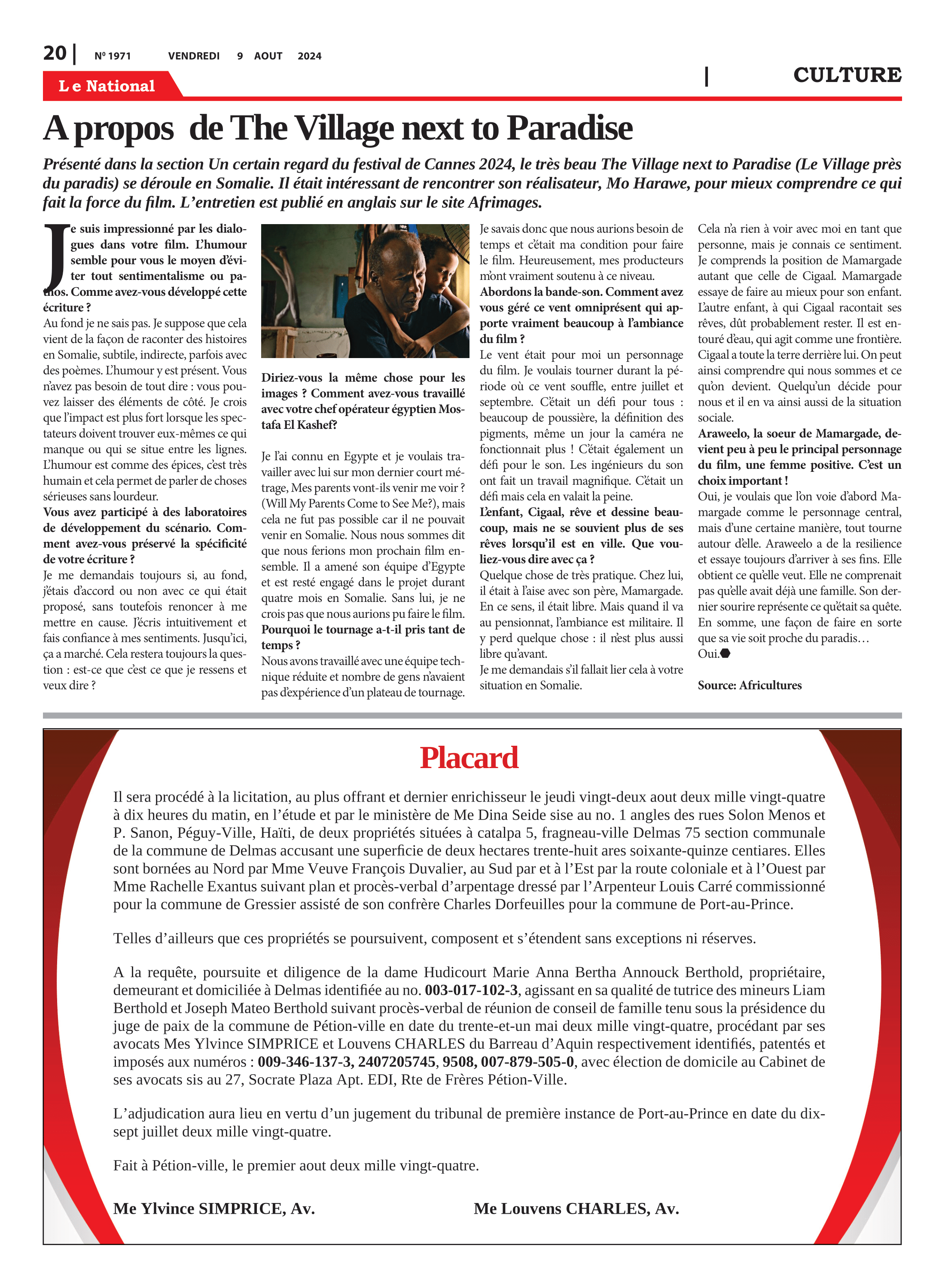 Page 20 de l'édition 1971