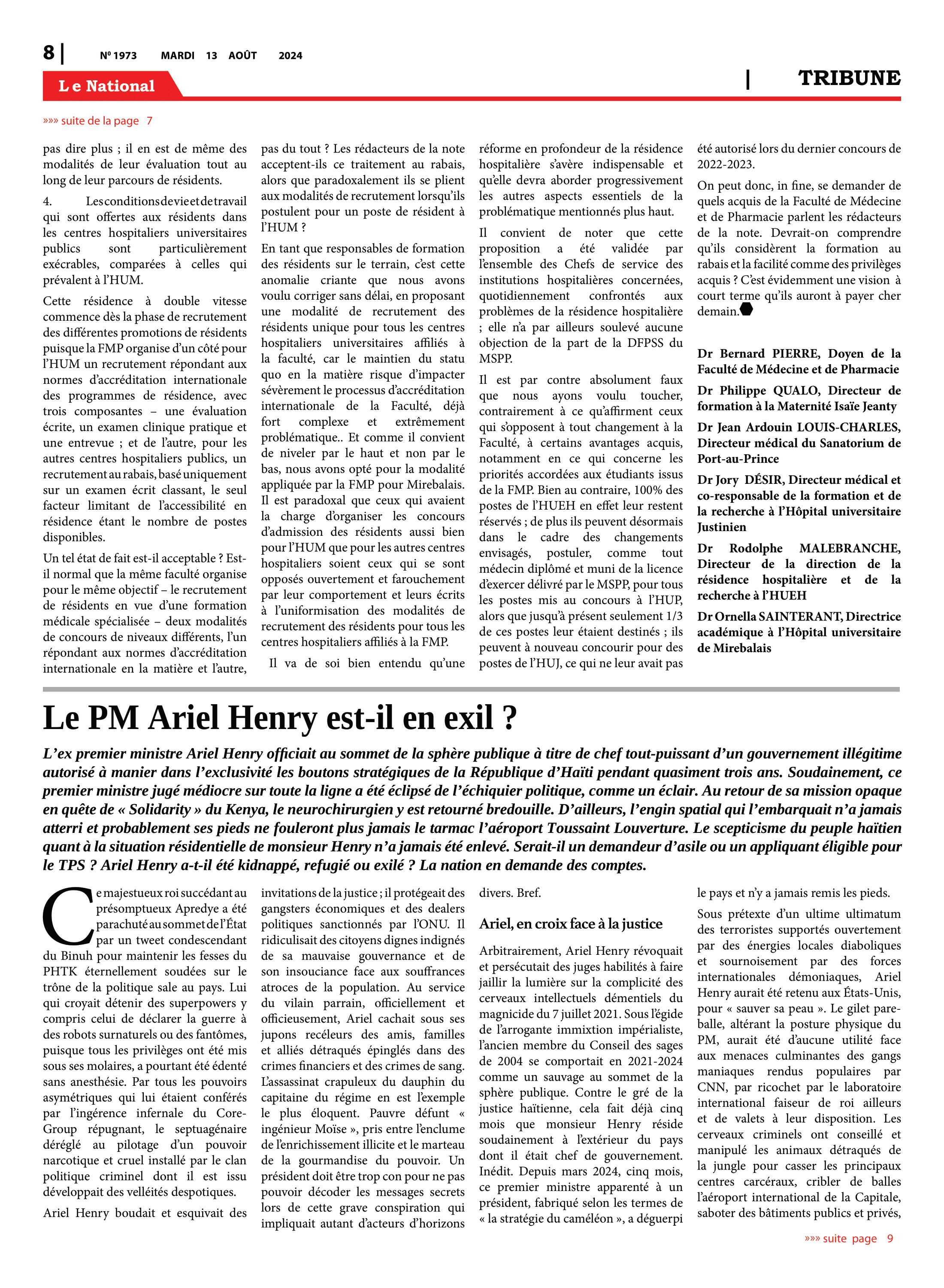 Page 8 de l'édition 1973