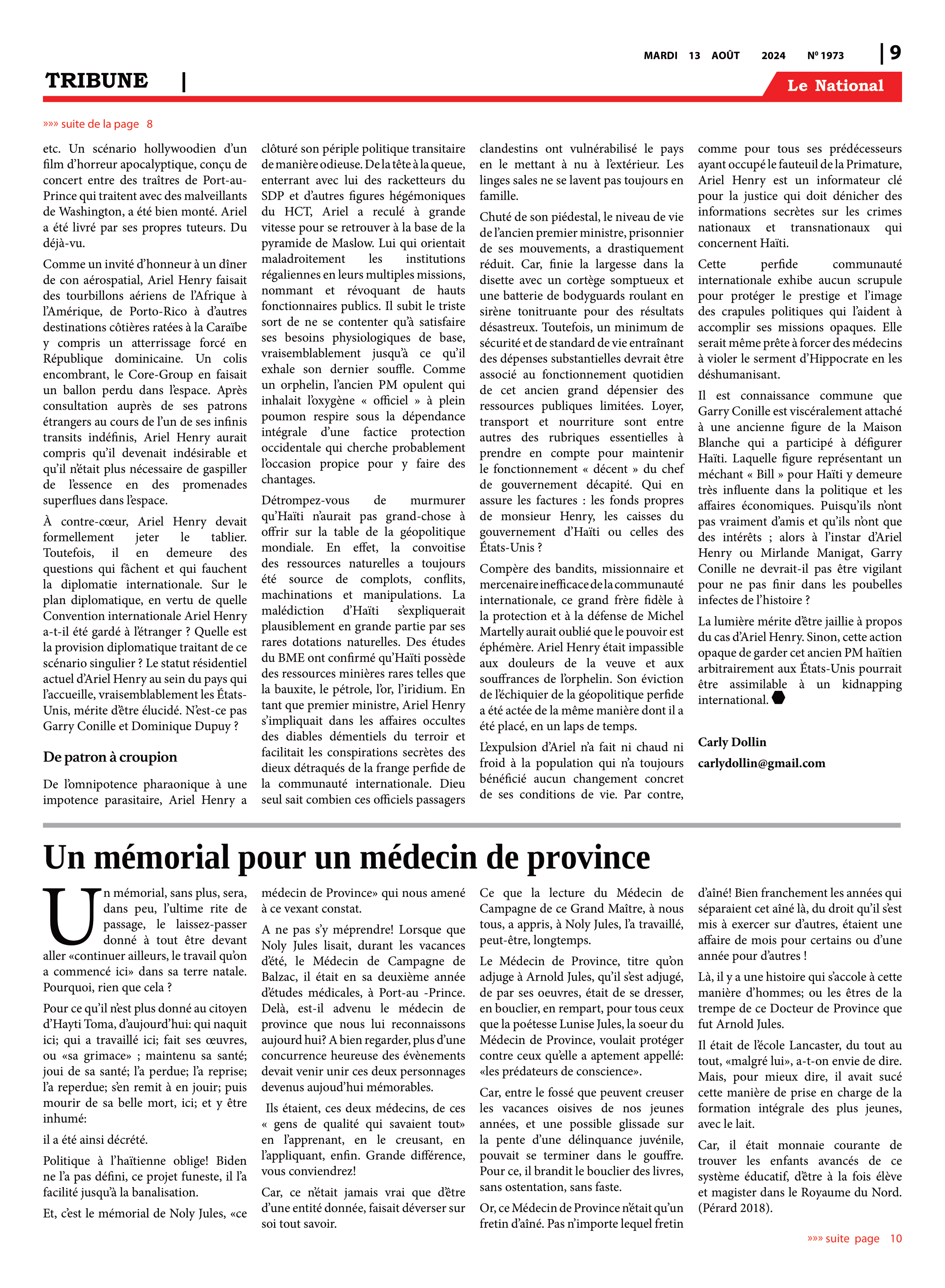 Page 9 de l'édition 1973