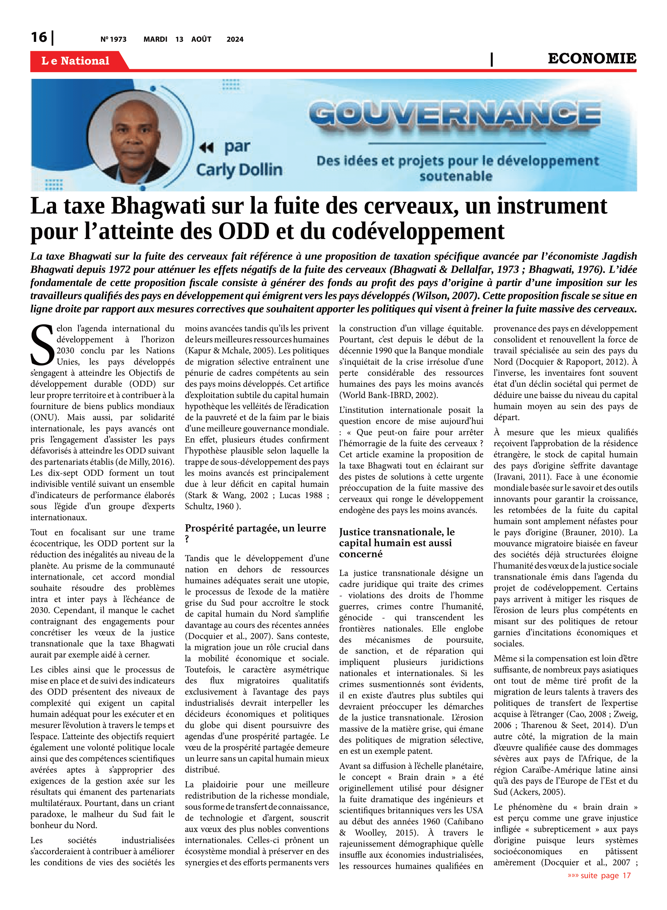 Page 16 de l'édition 1973