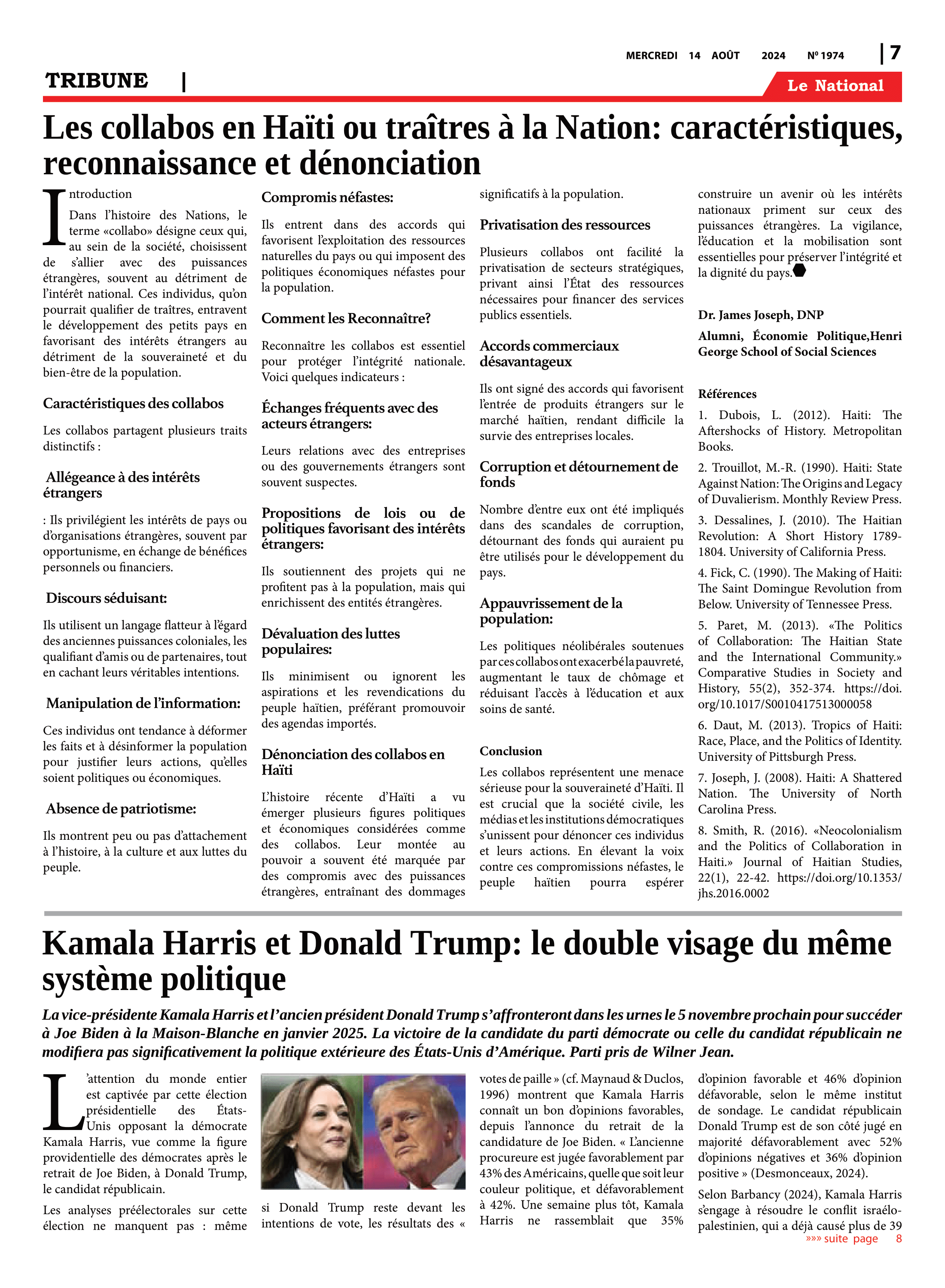 Page 7 de l'édition 1974