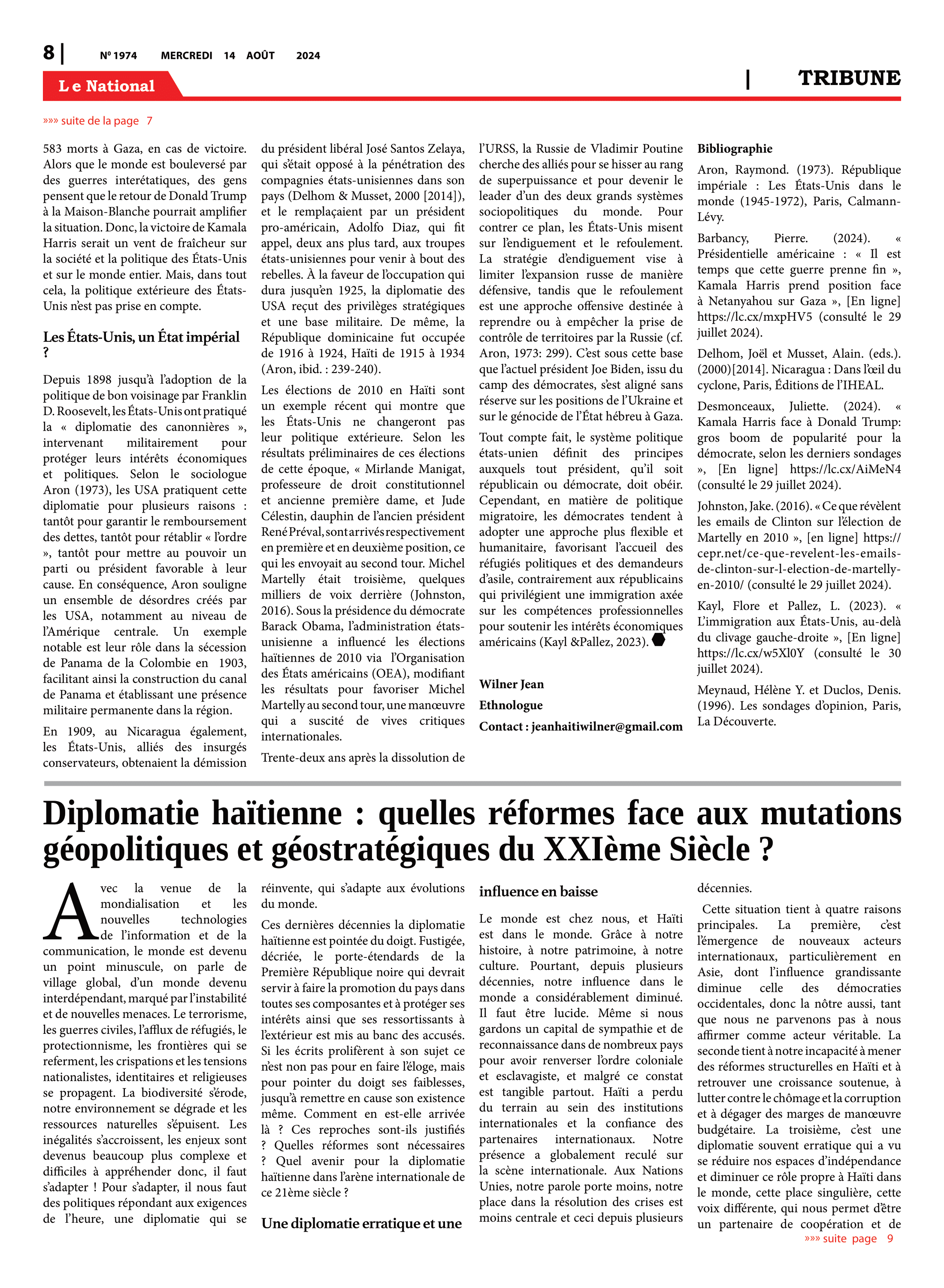 Page 8 de l'édition 1974