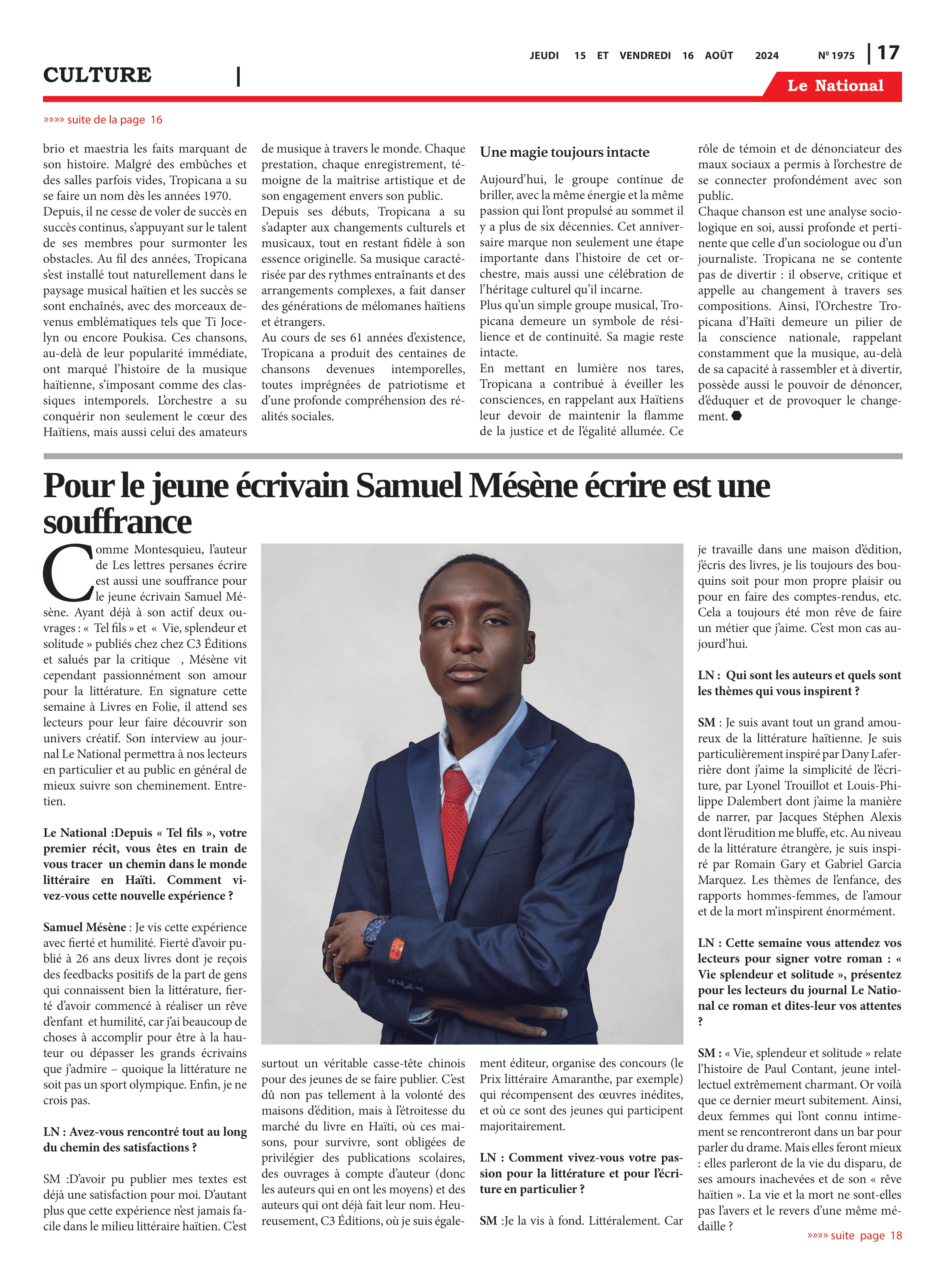 Page 17 de l'édition 1975