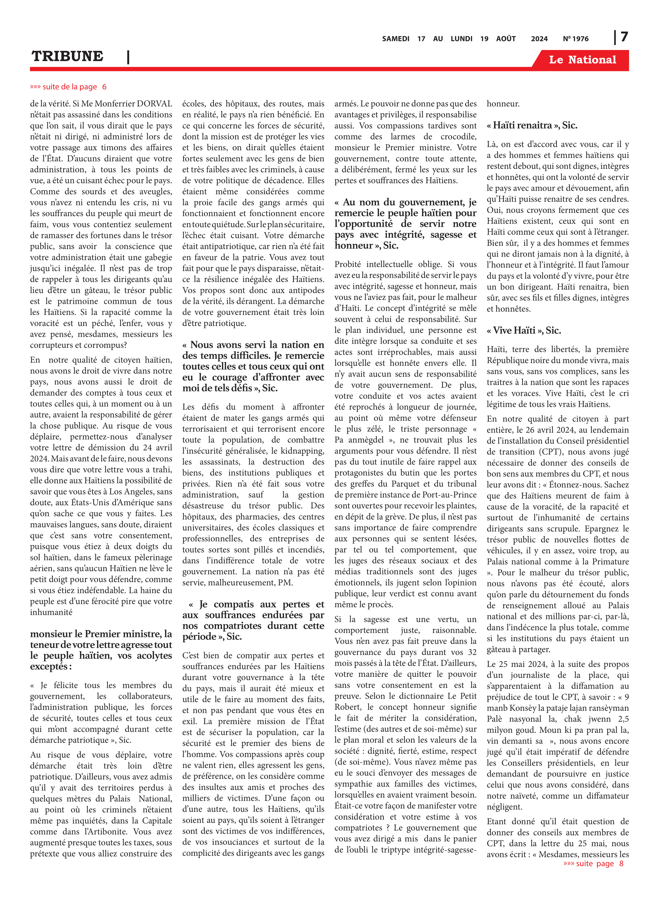 Page 7 de l'édition 1976