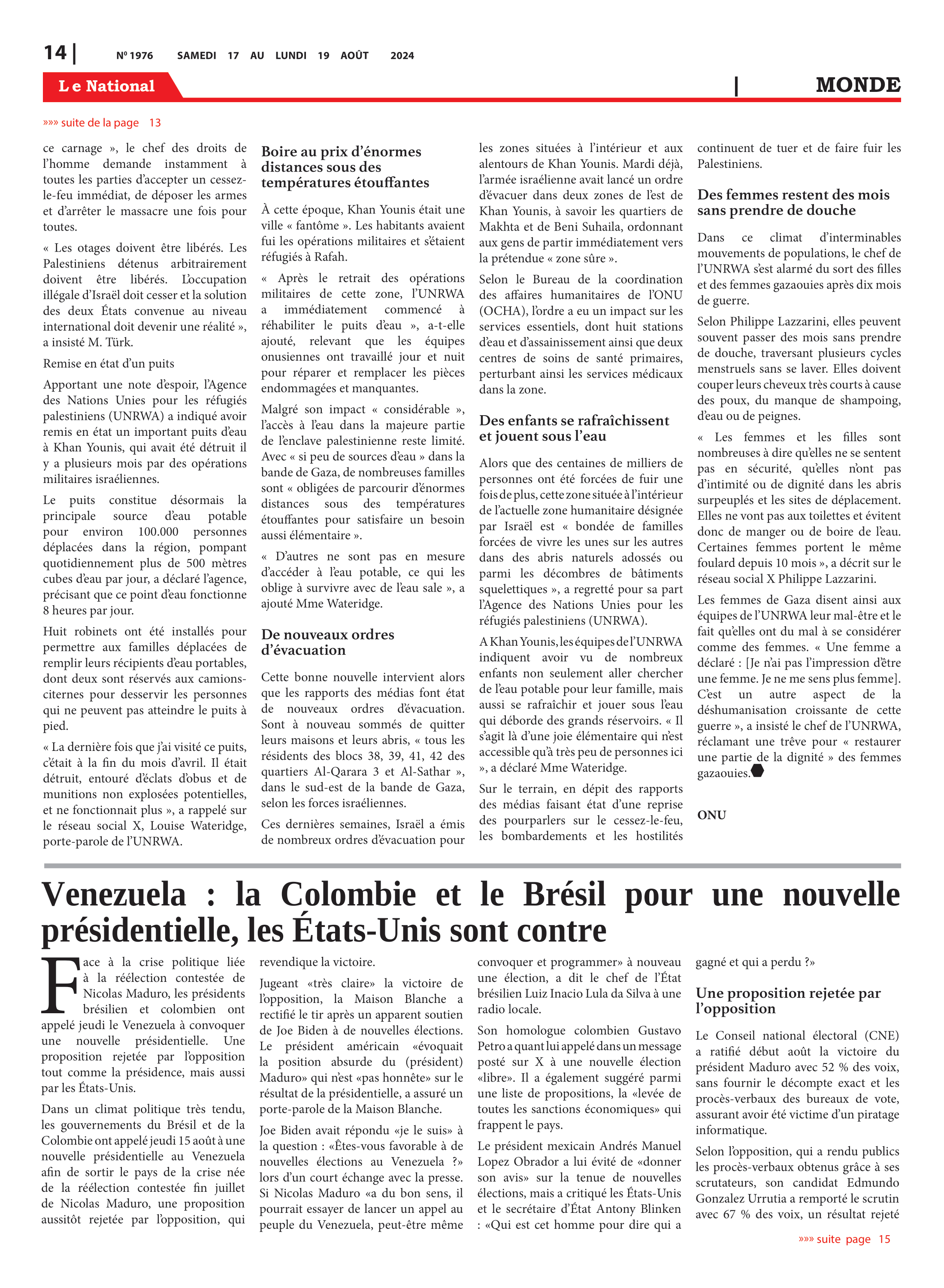 Page 14 de l'édition 1976