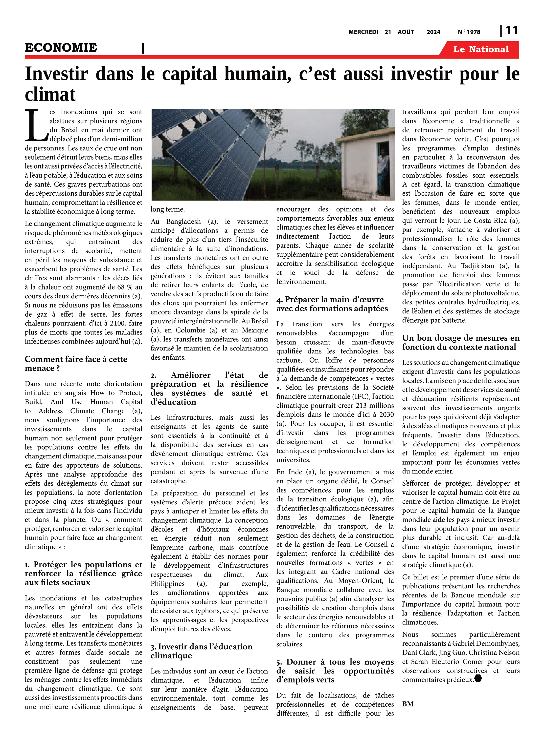 Page 11 de l'édition 1978