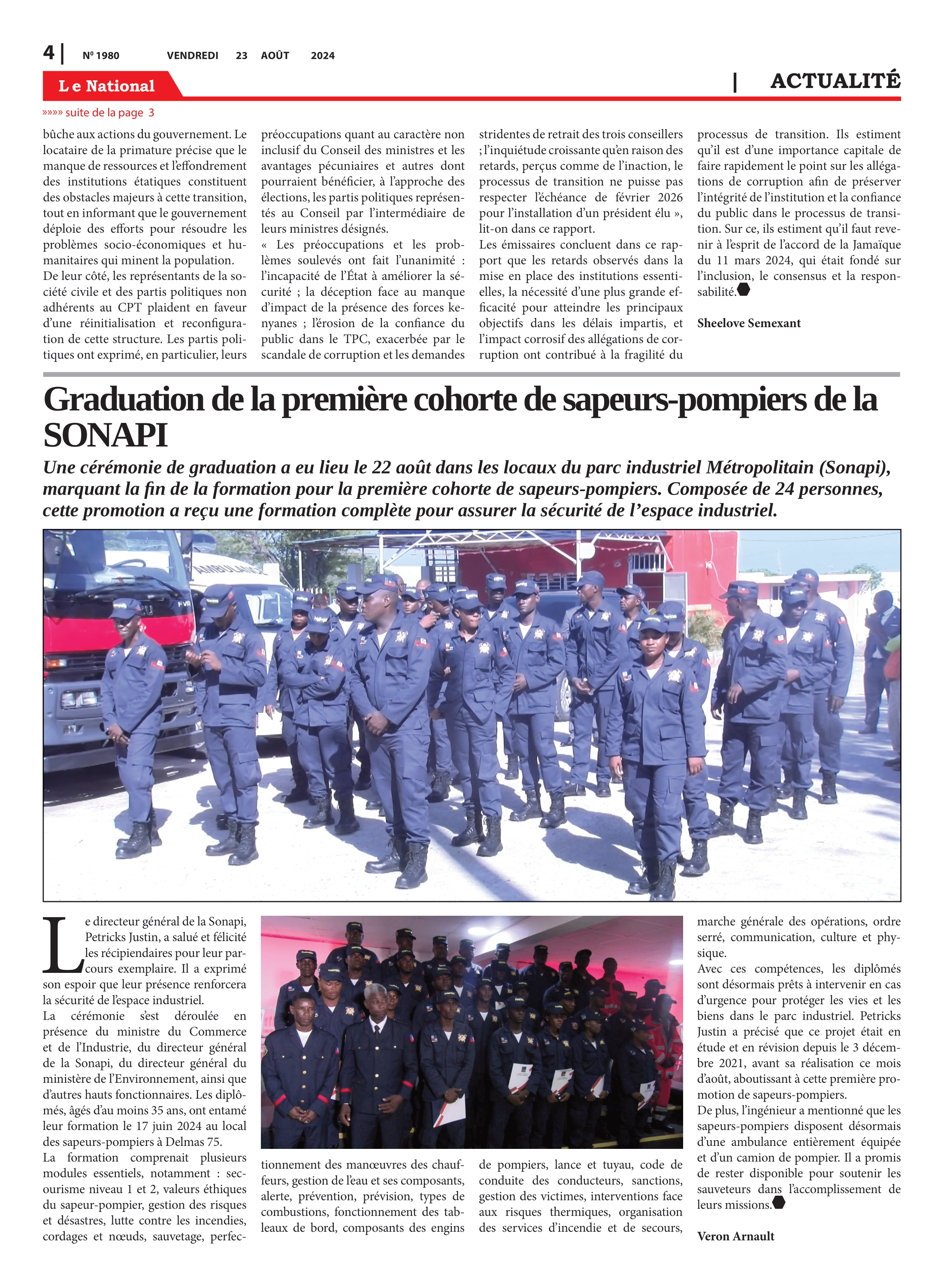 Page 4 de l'édition 1980