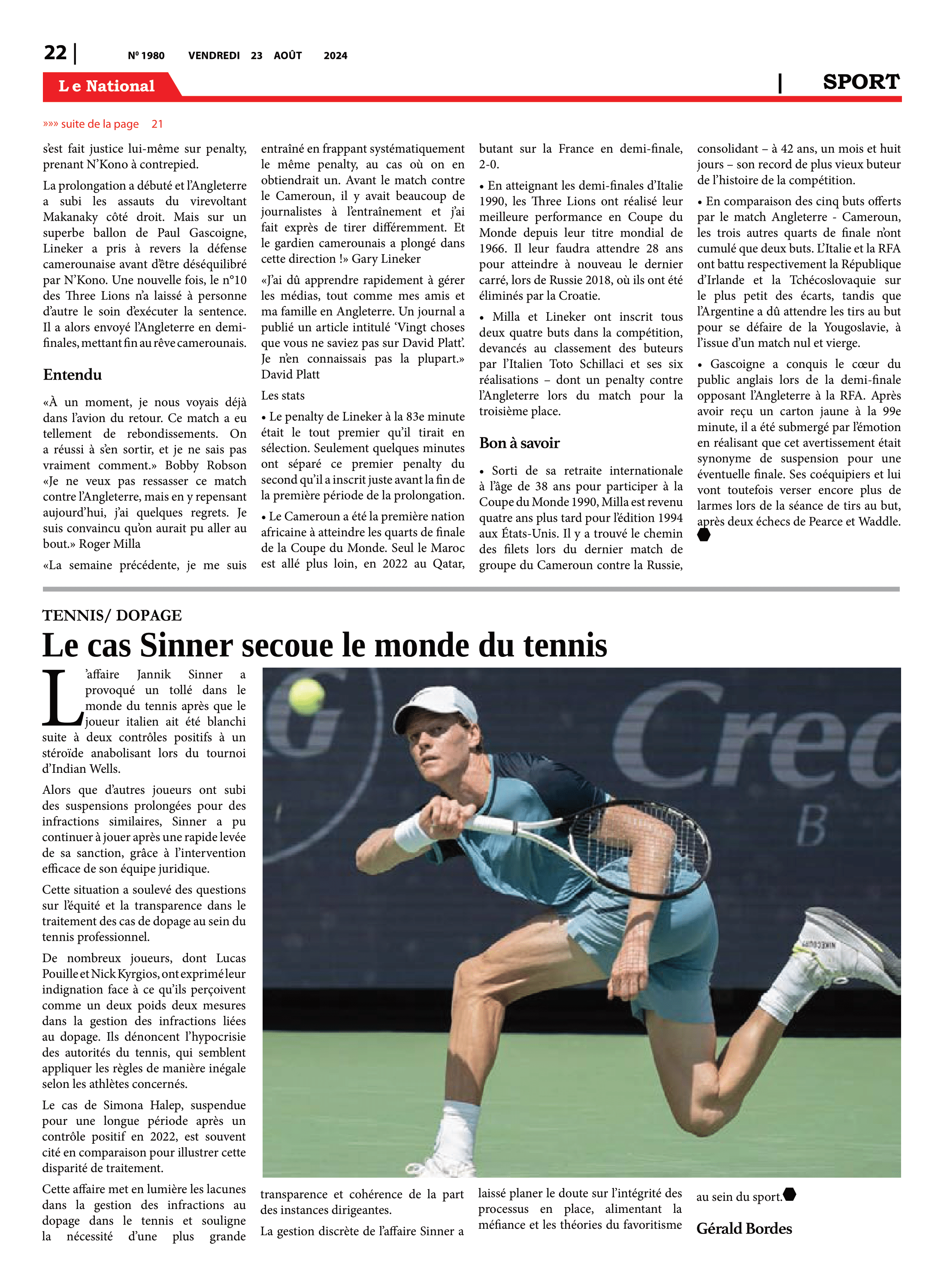 Page 22 de l'édition 1980