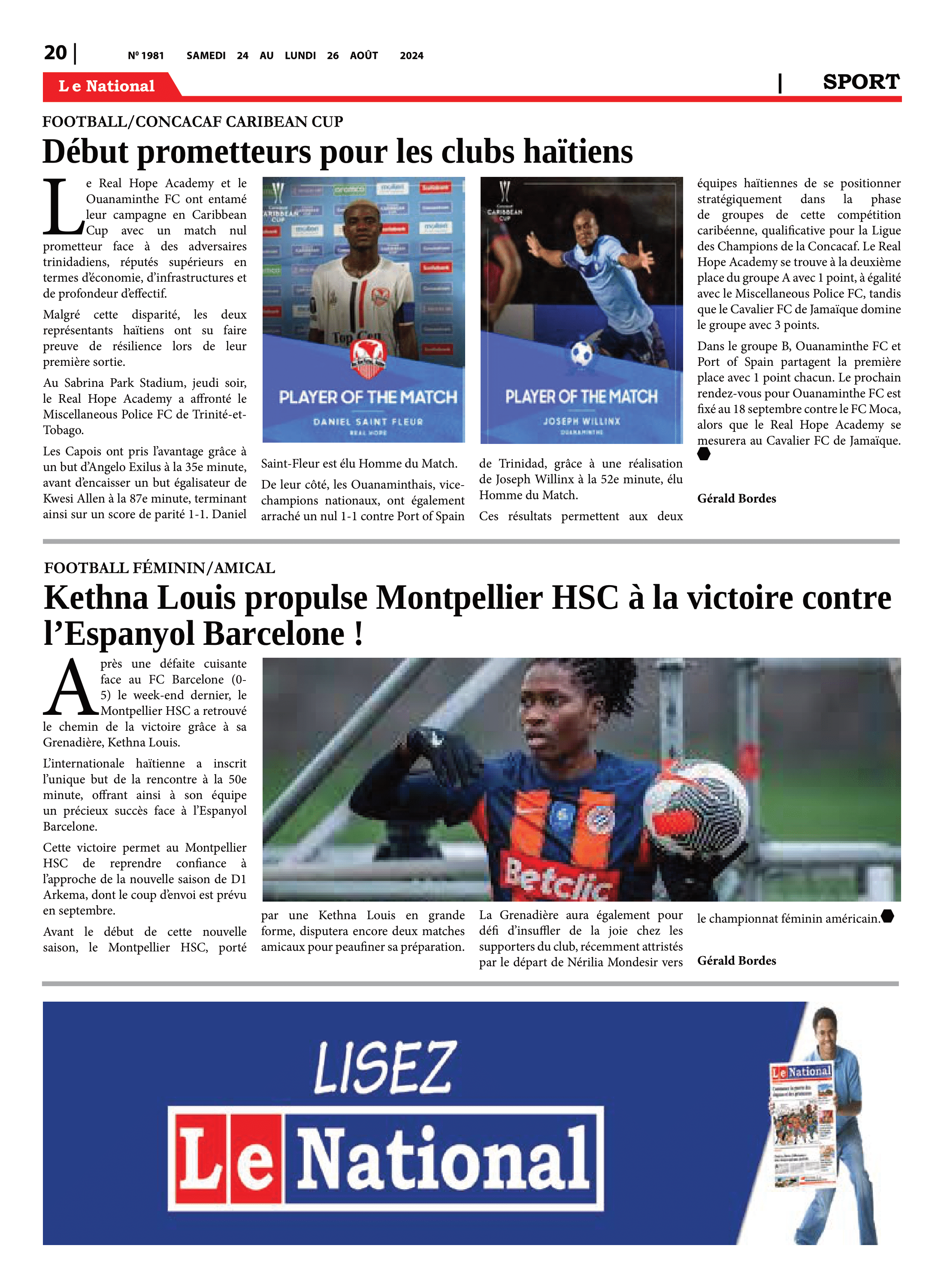 Page 20 de l'édition 1981