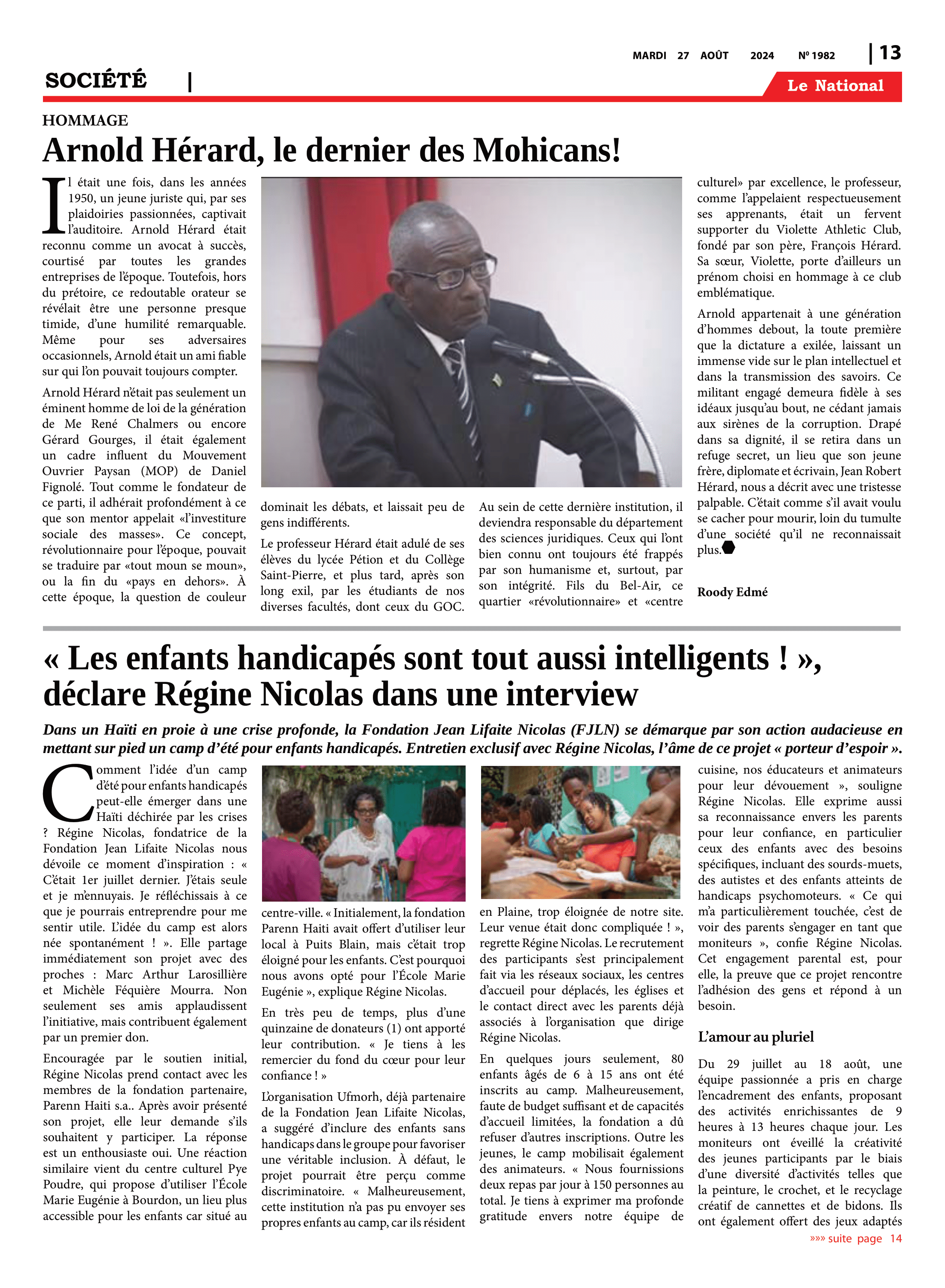 Page 13 de l'édition 1982