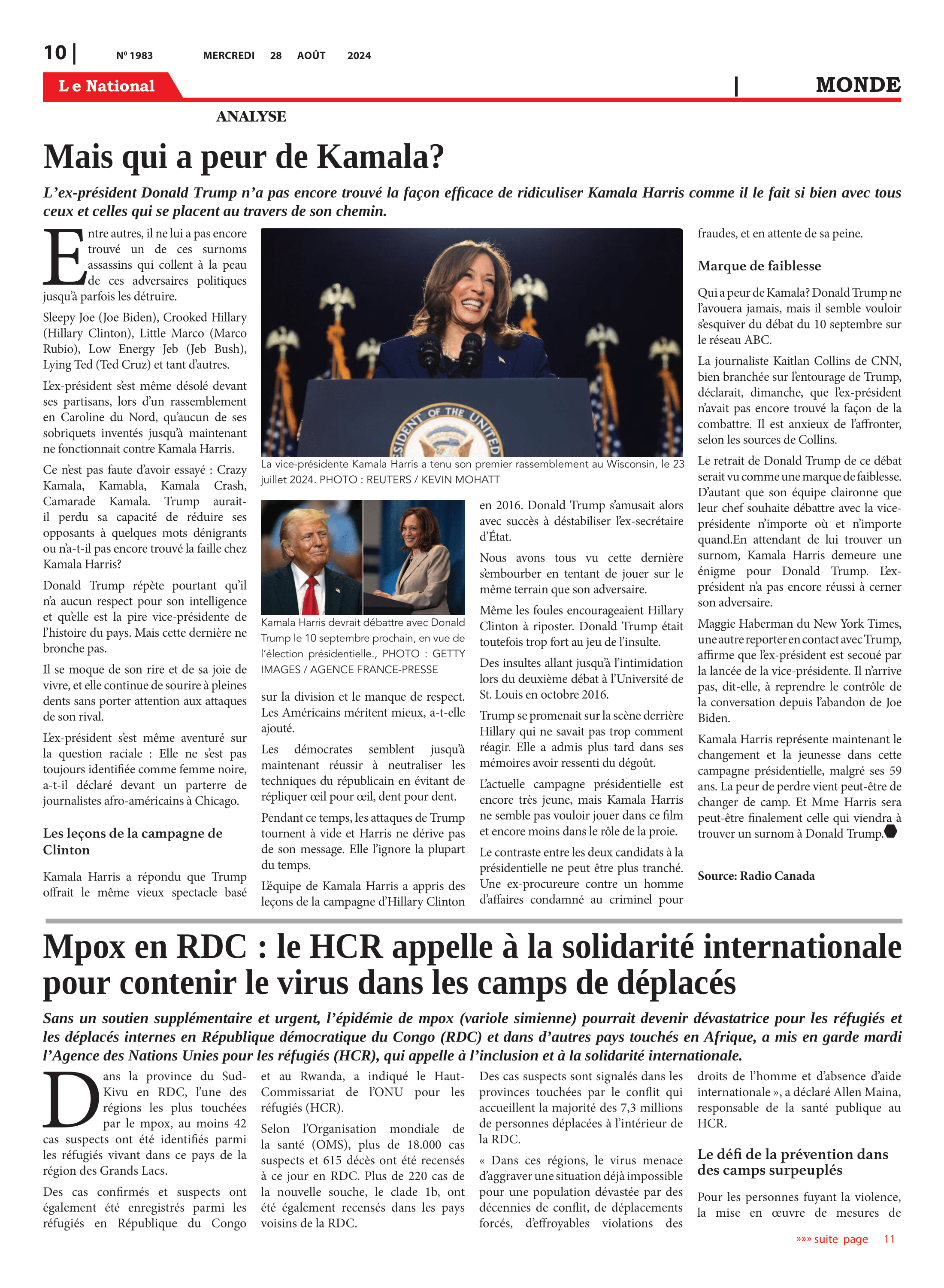 Page 10 de l'édition 1983