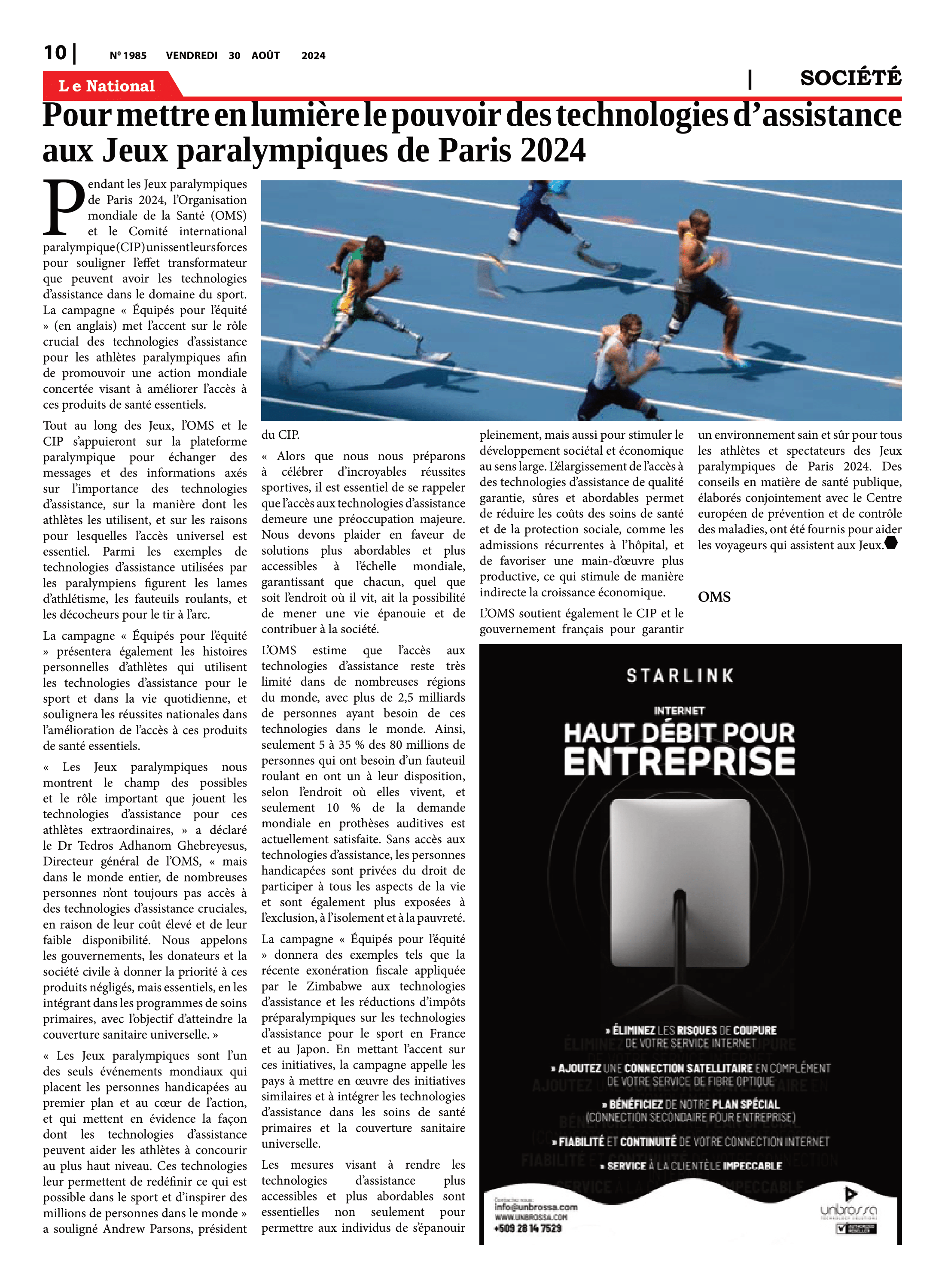 Page 10 de l'édition 1985