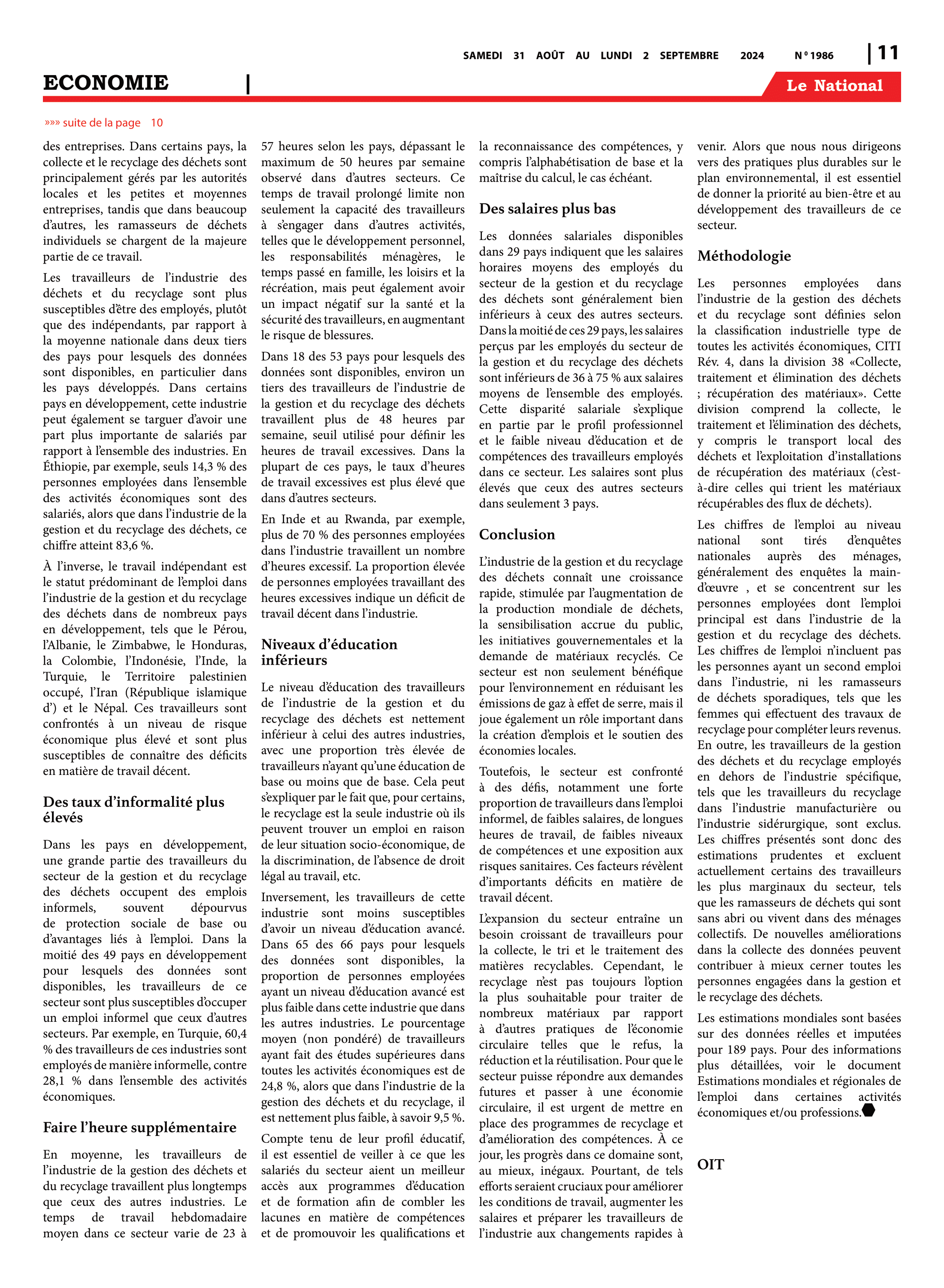 Page 11 de l'édition 1986