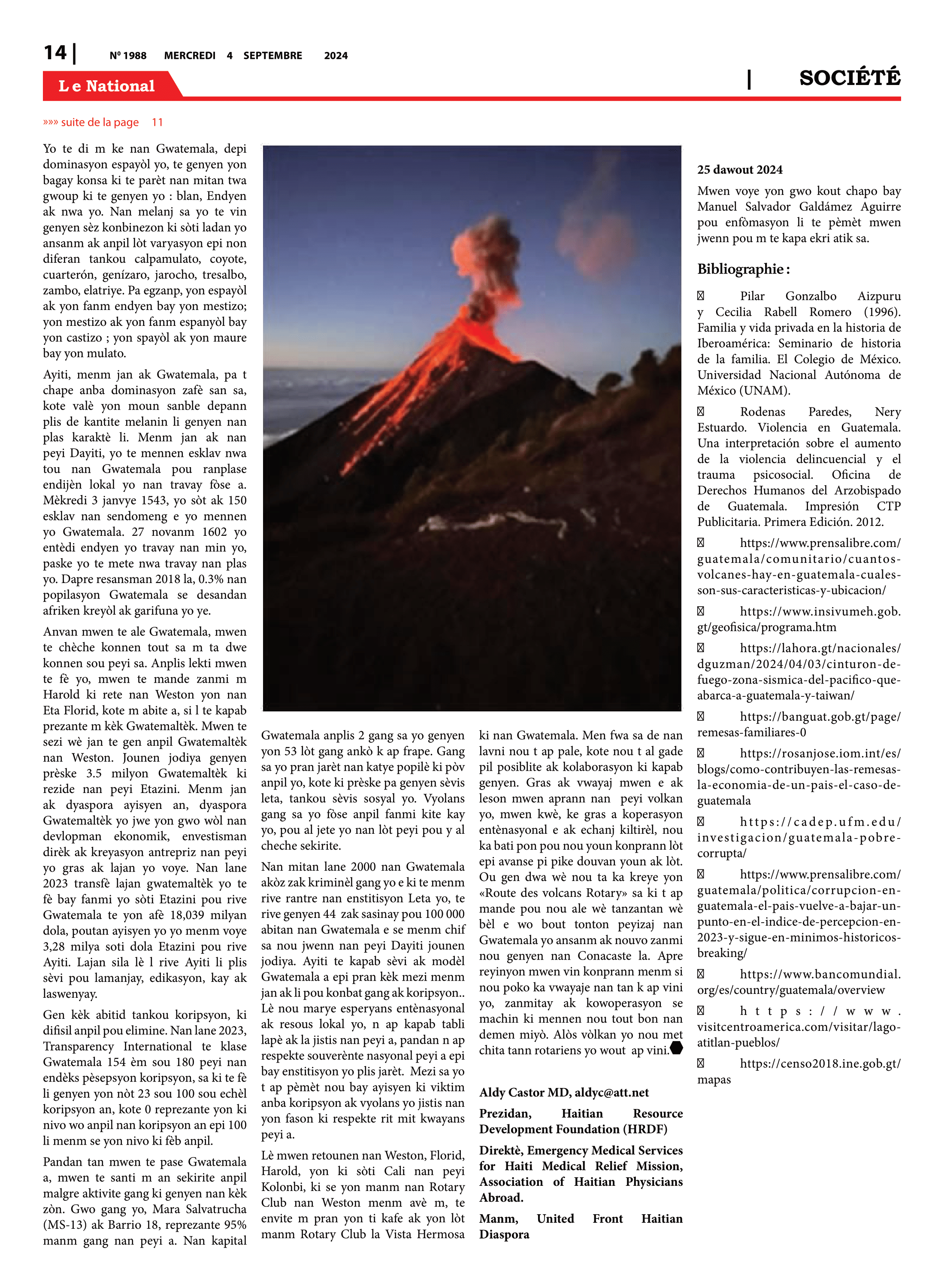 Page 14 de l'édition 1988