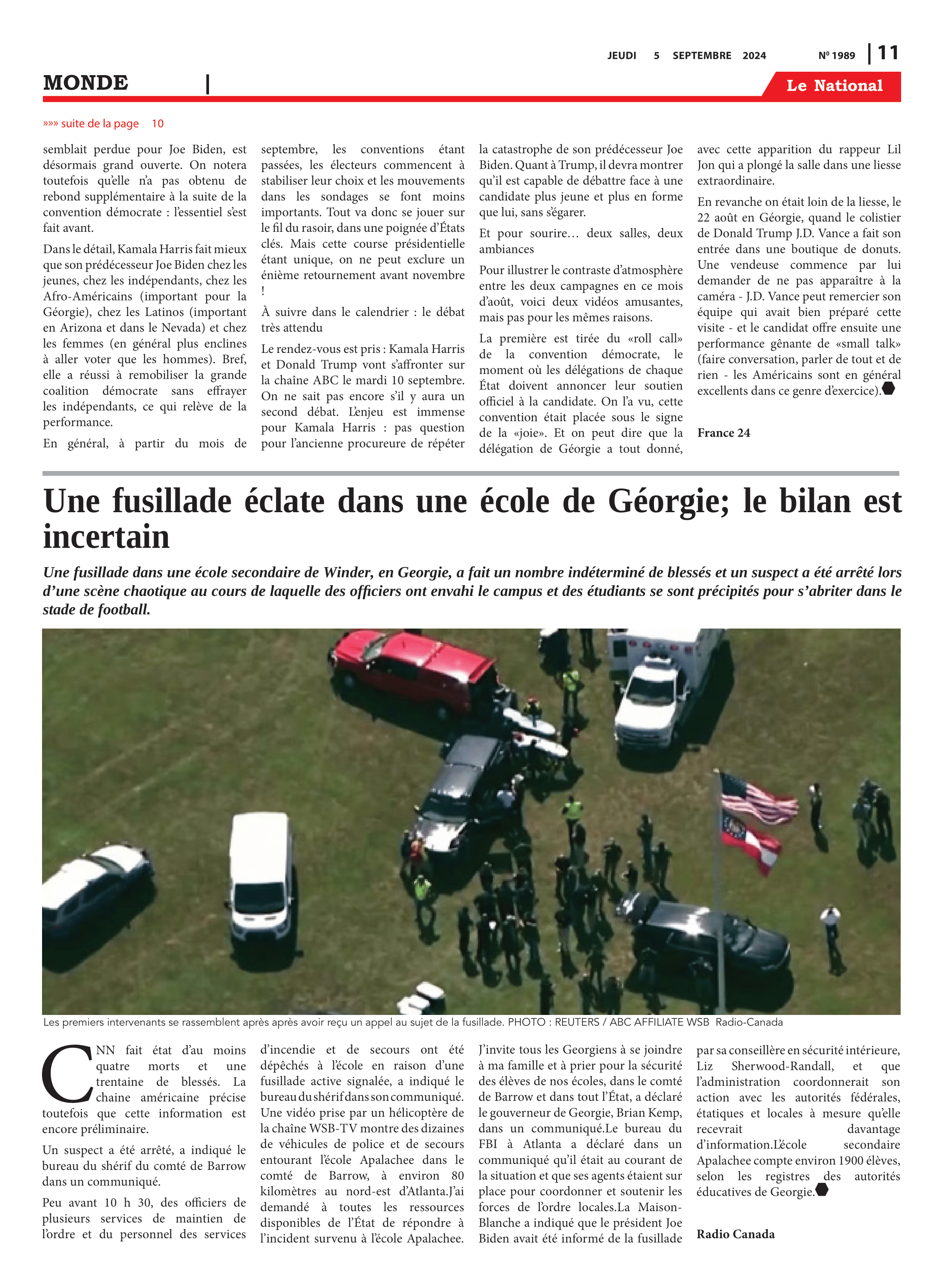 Page 11 de l'édition 1989