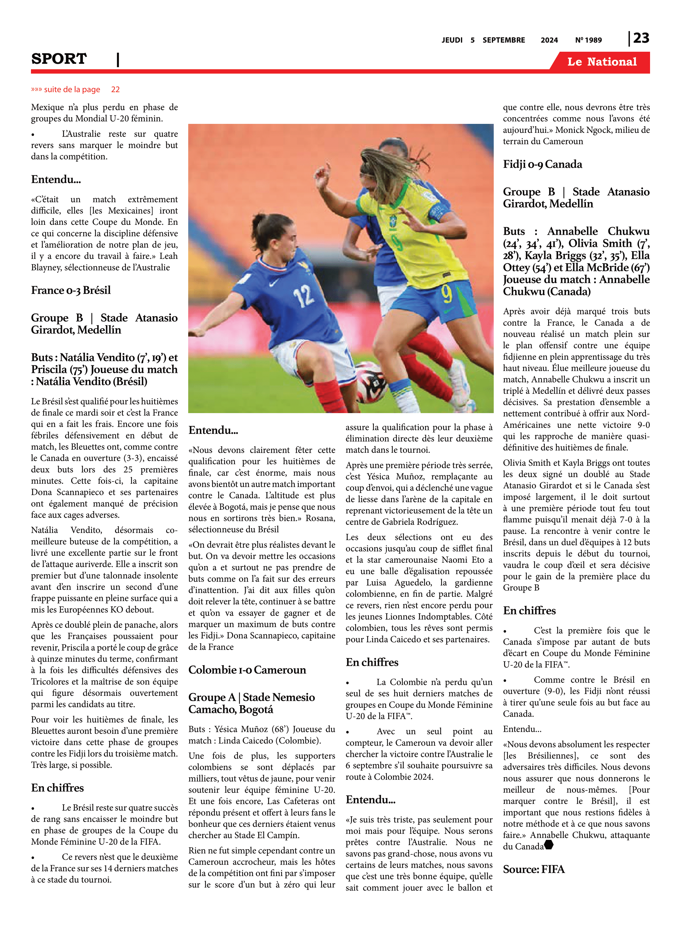 Page 23 de l'édition 1989