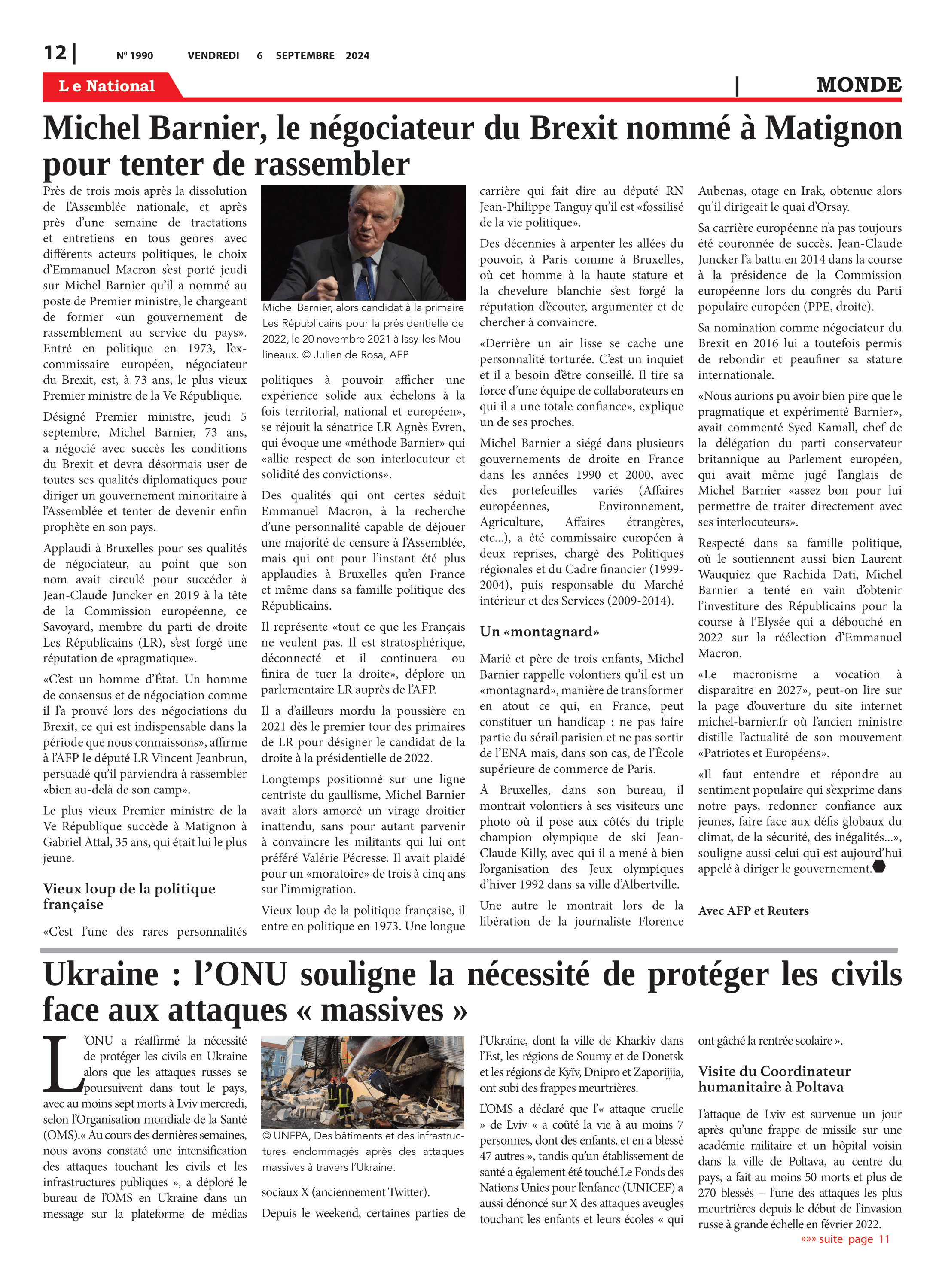 Page 12 de l'édition 1990