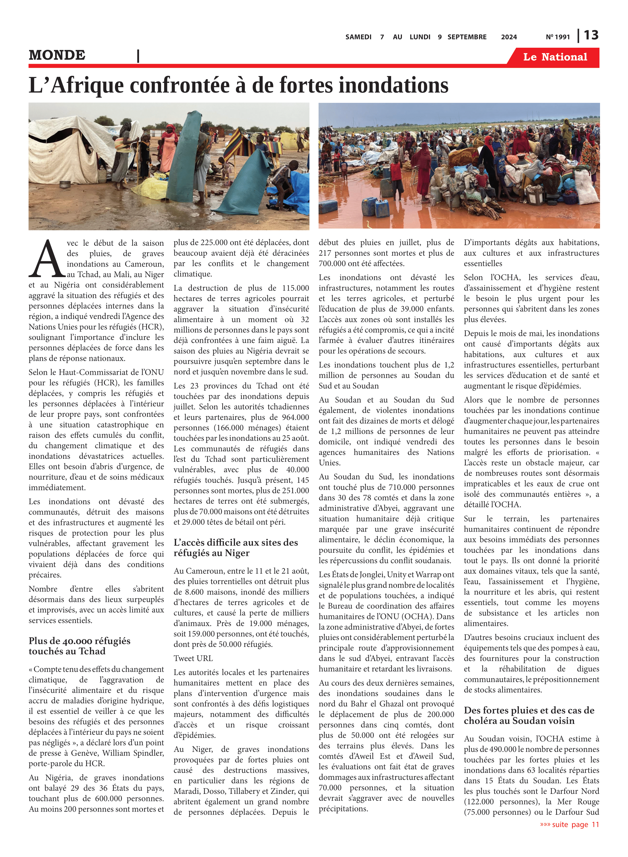 Page 13 de l'édition 1991