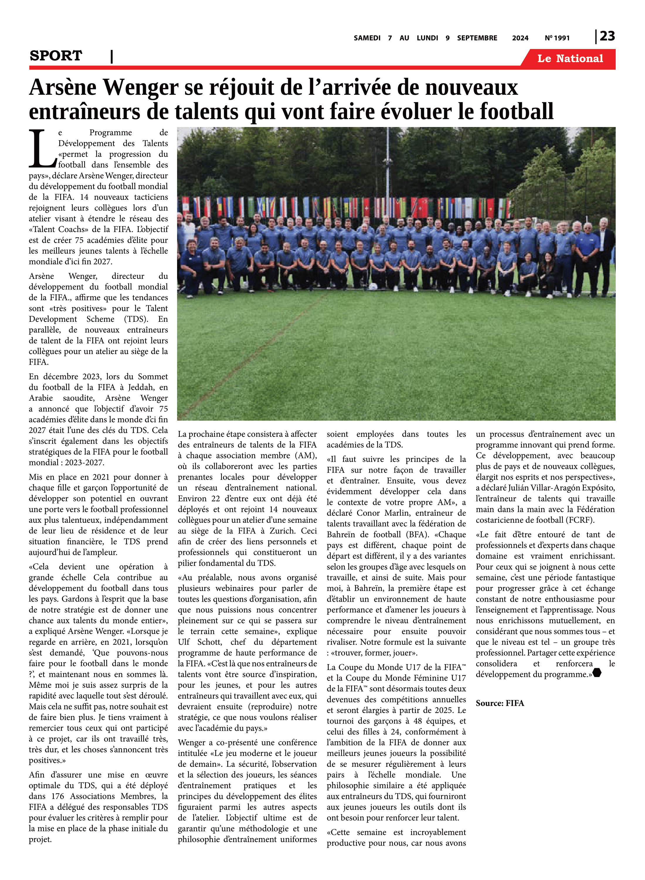 Page 23 de l'édition 1991