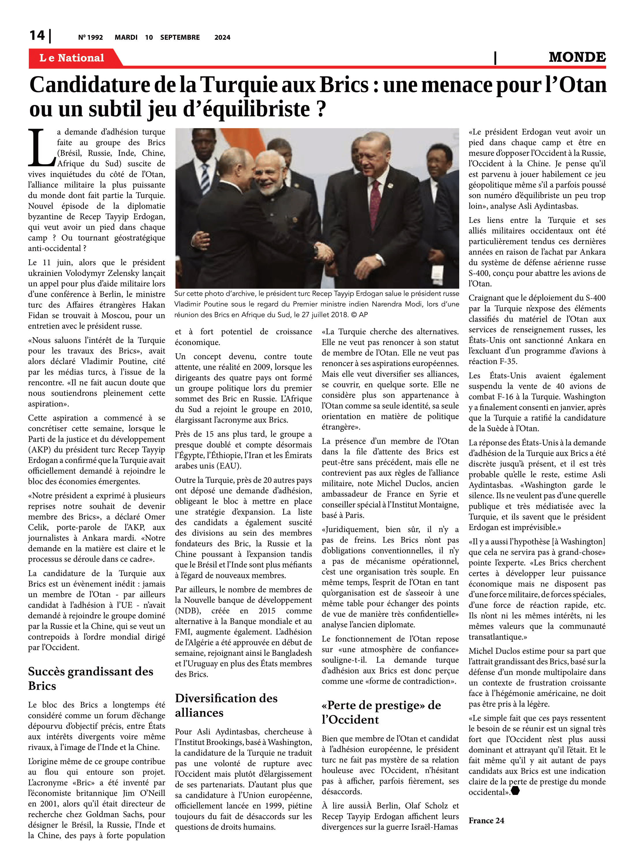 Page 14 de l'édition 1992